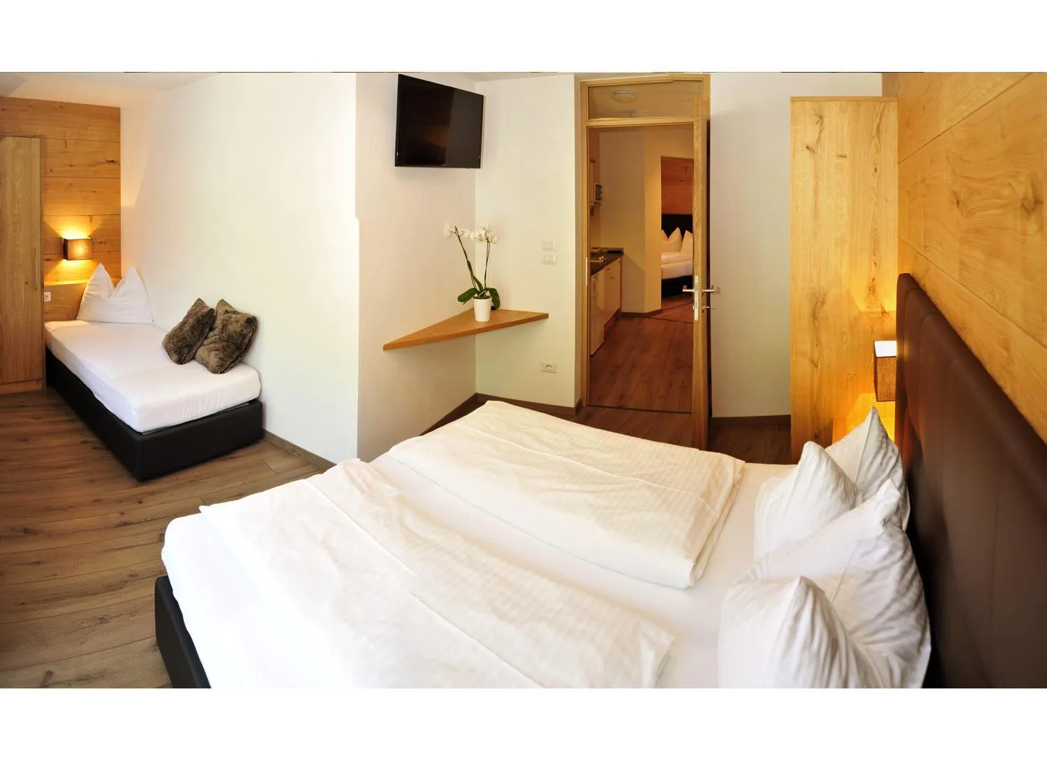 Bed in Apparthotel Central