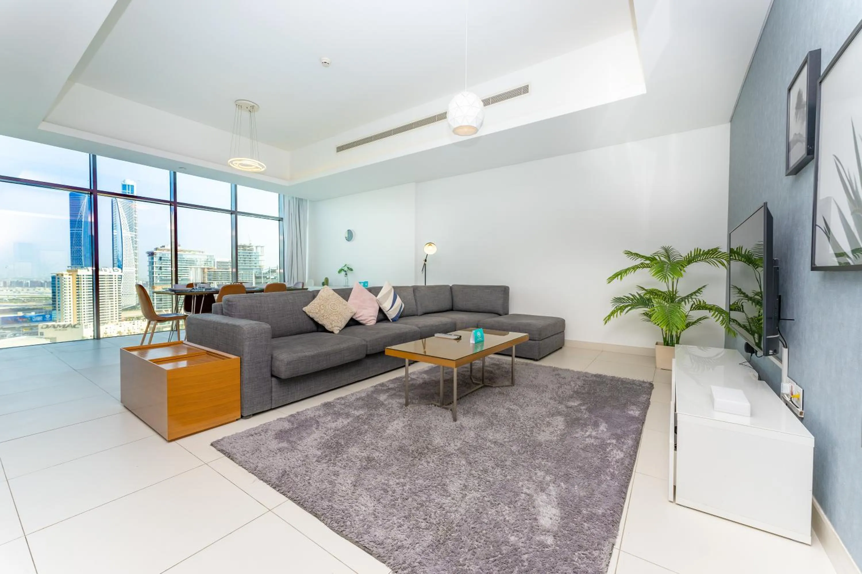 Living room, Seating Area in FAM Living - Mada Residences Downtown Dubai