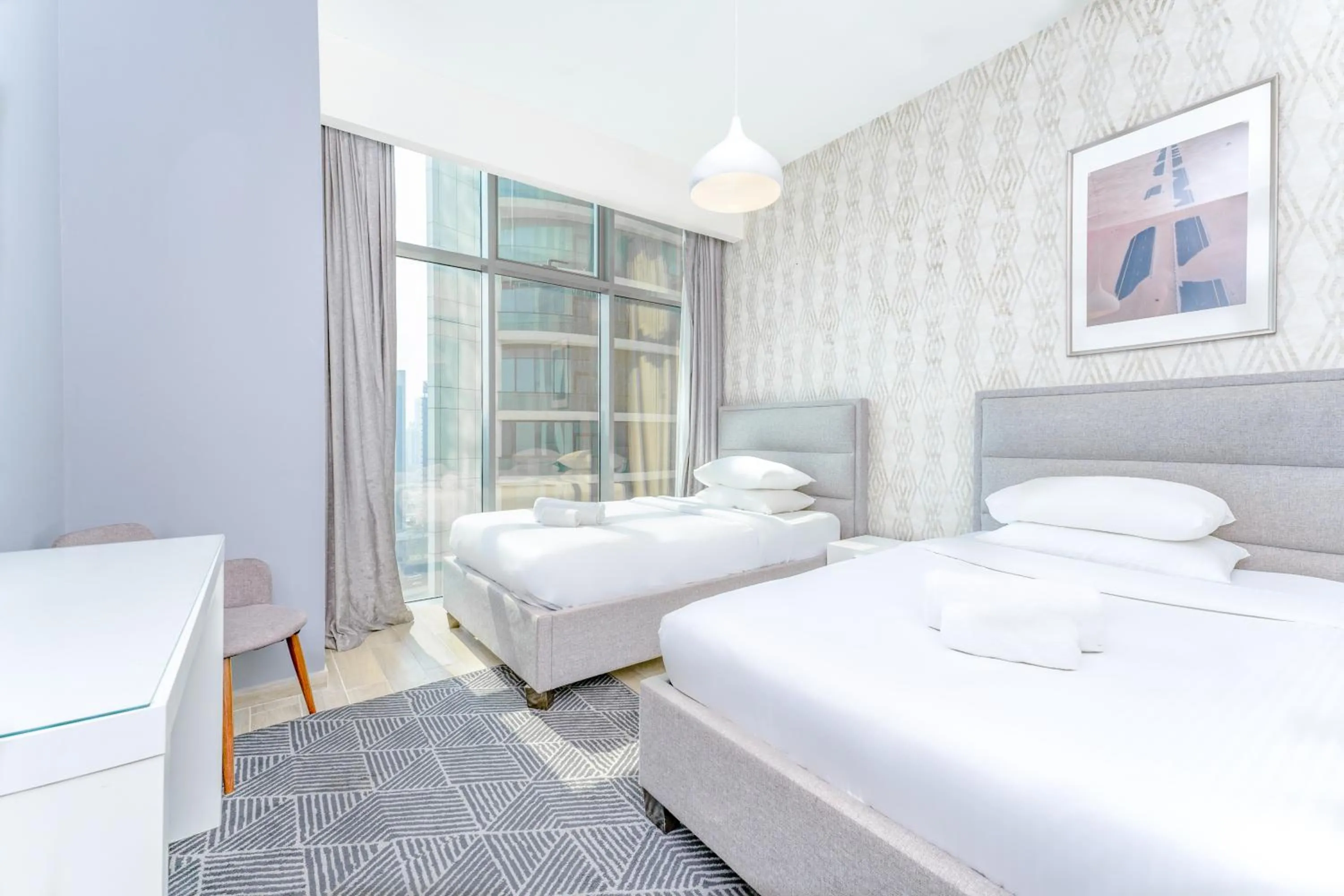 Bed in FAM Living - Mada Residences Downtown Dubai