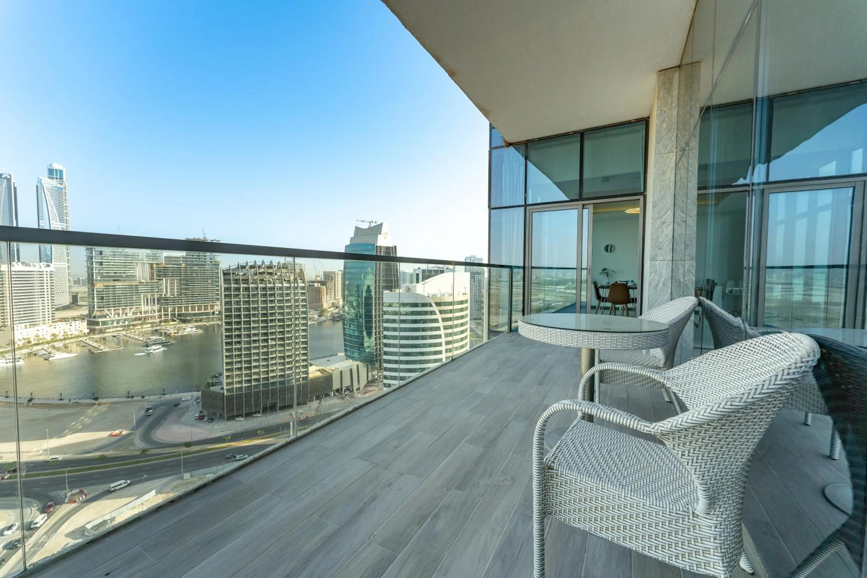 Balcony/Terrace in FAM Living - Mada Residences Downtown Dubai