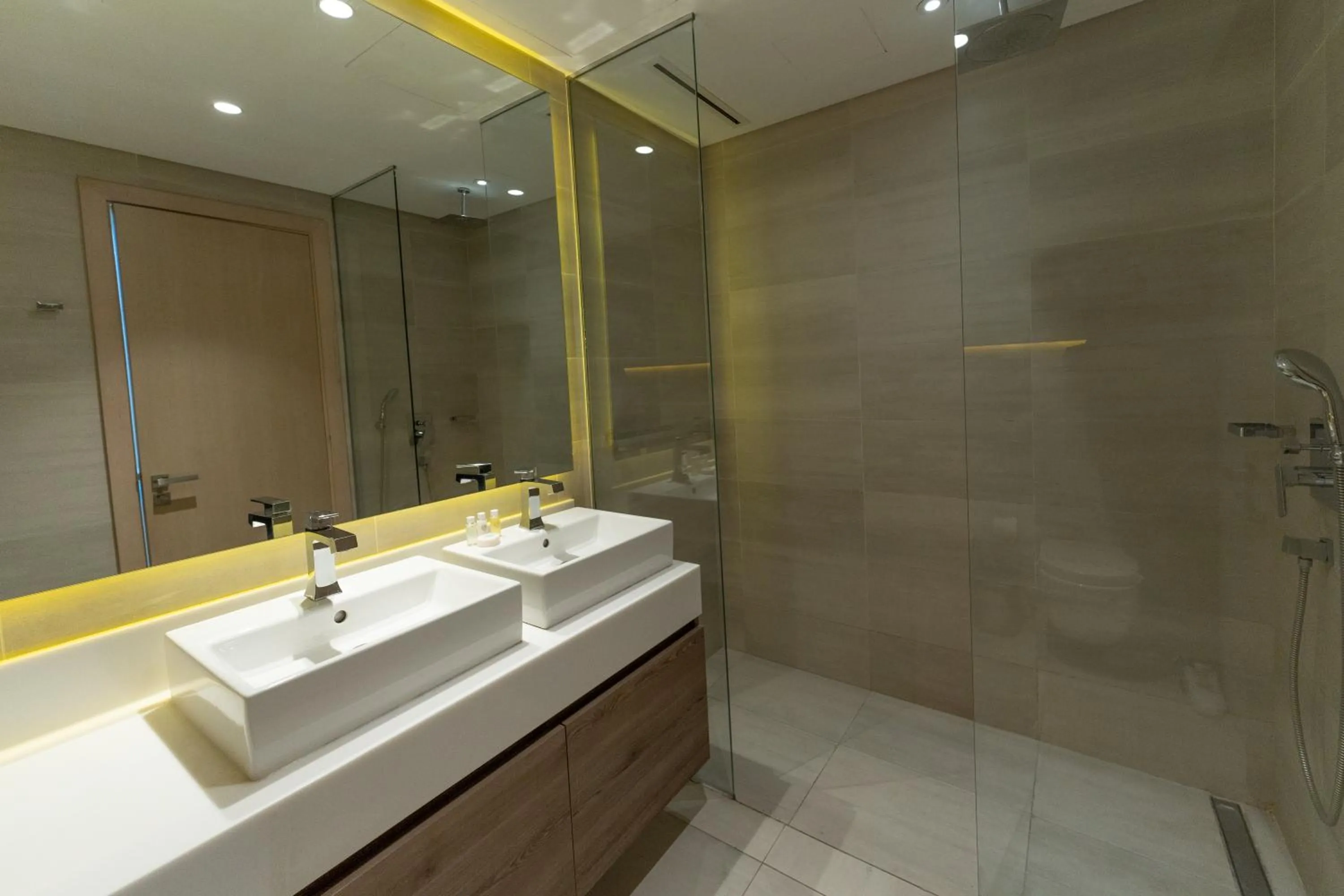 Shower, Bathroom in FAM Living - Mada Residences Downtown Dubai