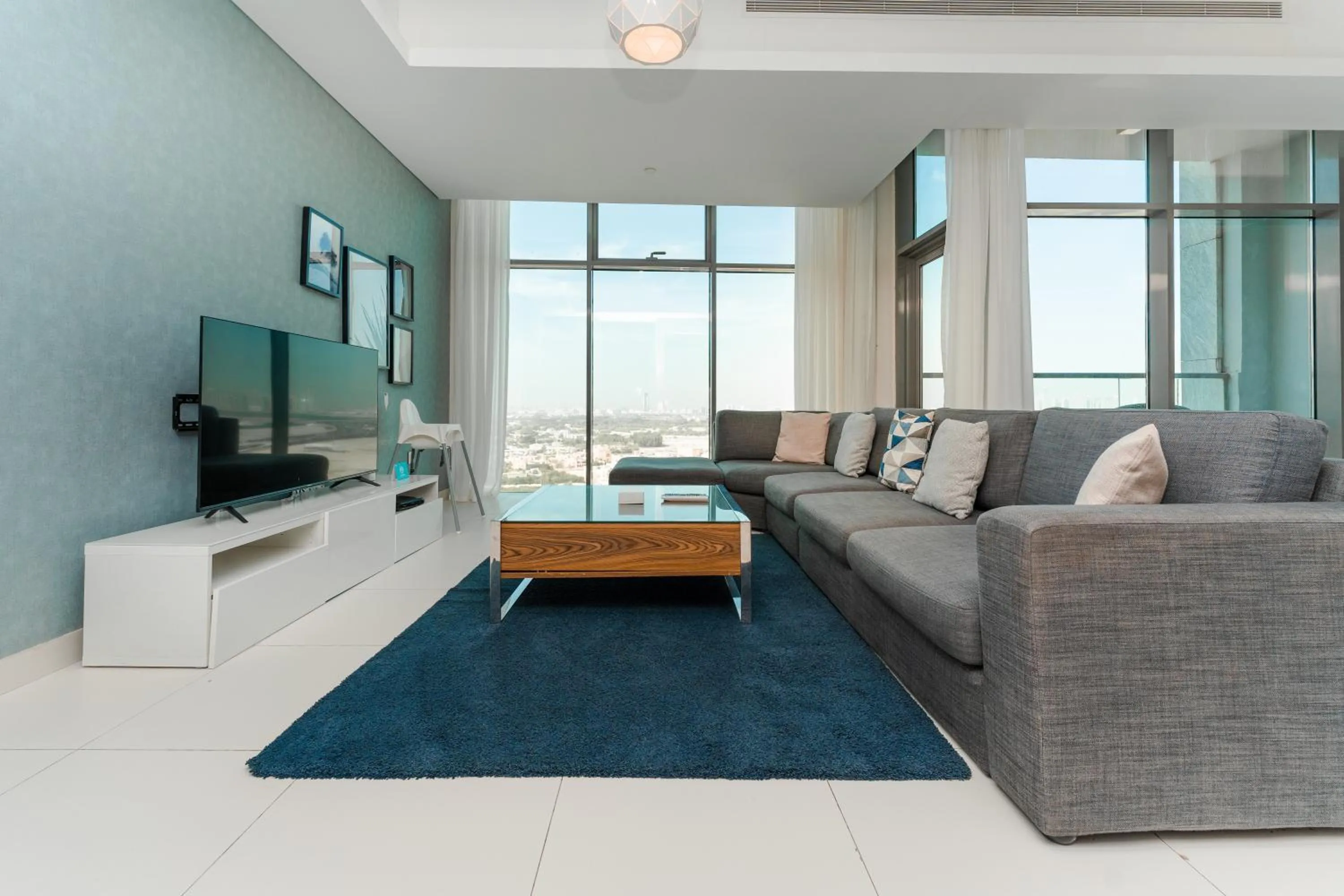 Living room, Seating Area in FAM Living - Mada Residences Downtown Dubai
