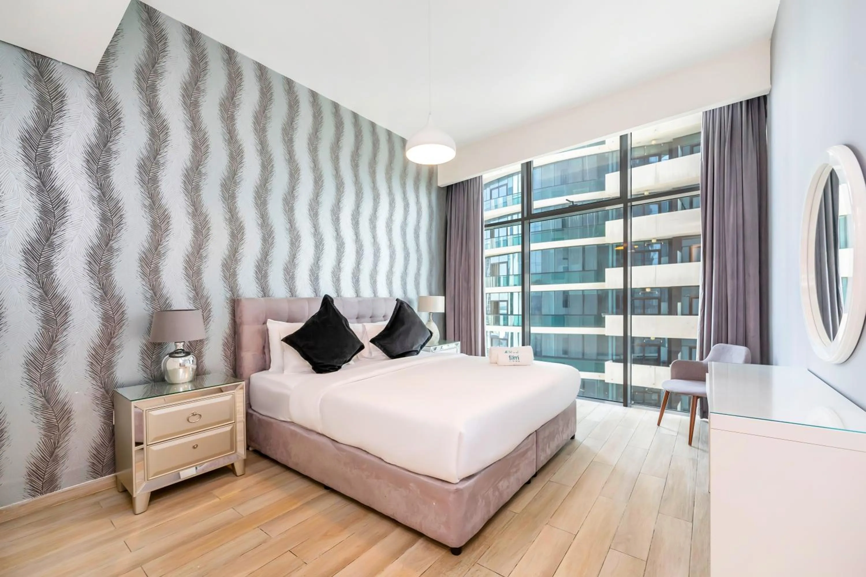 Bed in FAM Living - Mada Residences Downtown Dubai