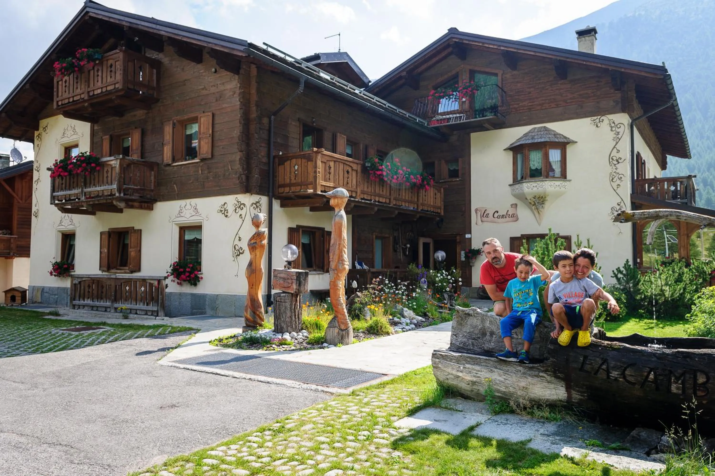 Property building in Art Apartments Casa Lapis