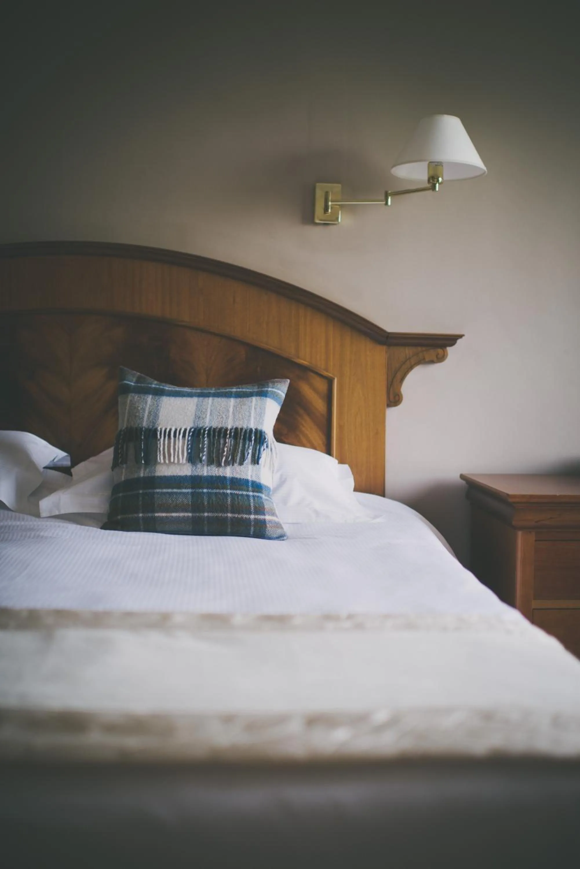 Bedroom, Bed in The Powfoot Hotel, Annan