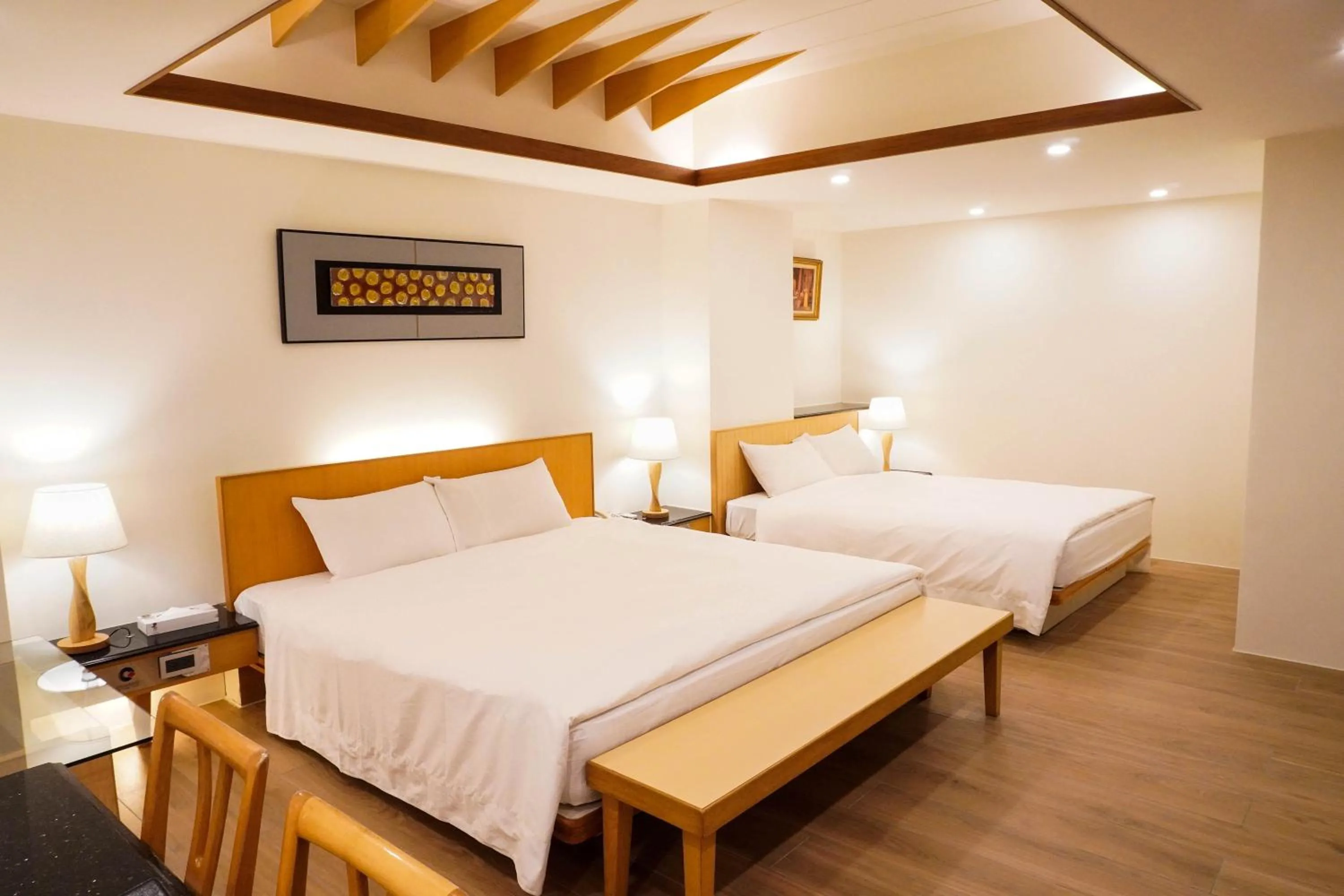 Bed in Kao Yuan Hotel - Zhong Zheng