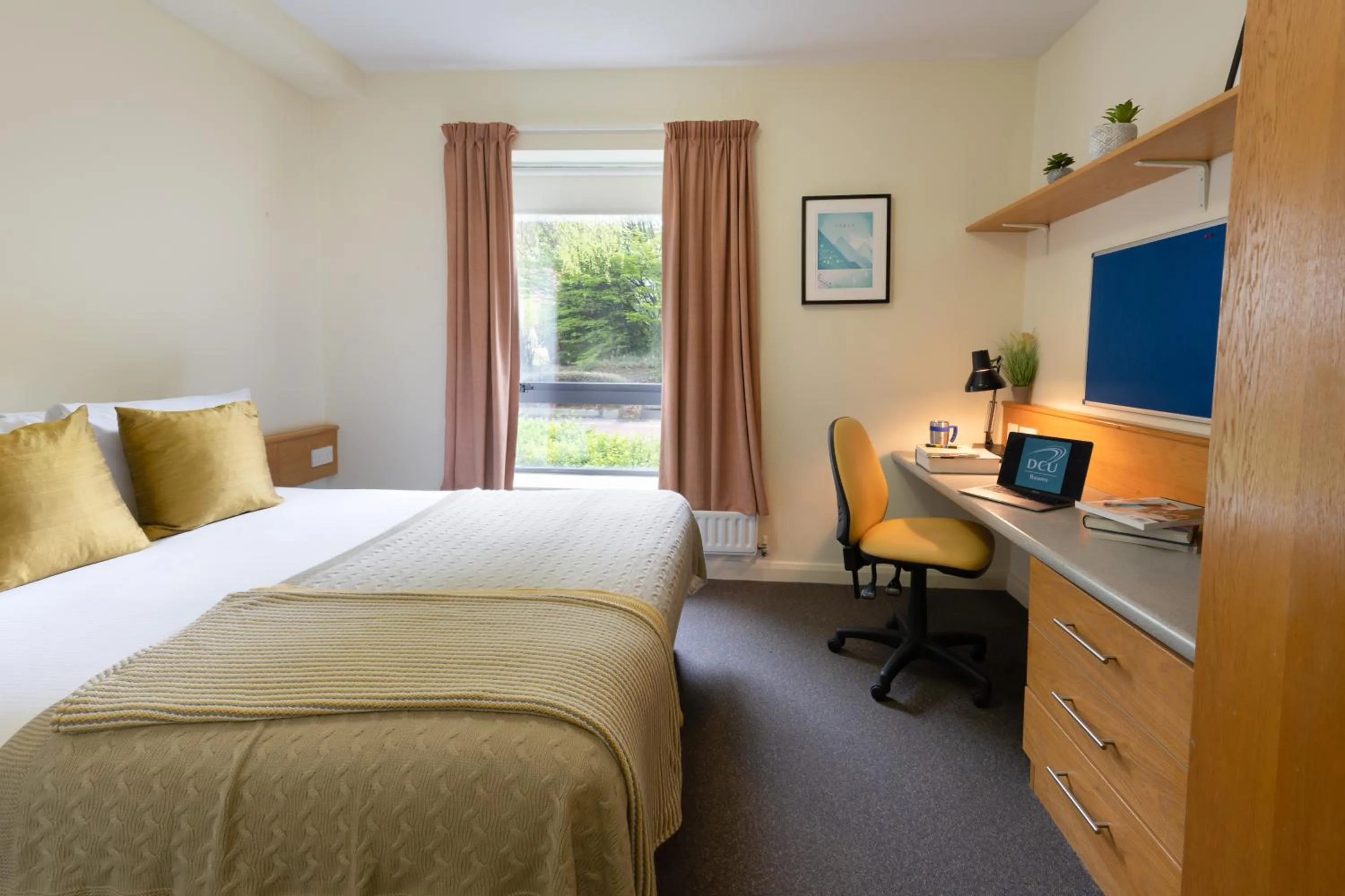 Photo of the whole room, Bed in DCU Rooms Glasnevin - Campus Accommodation