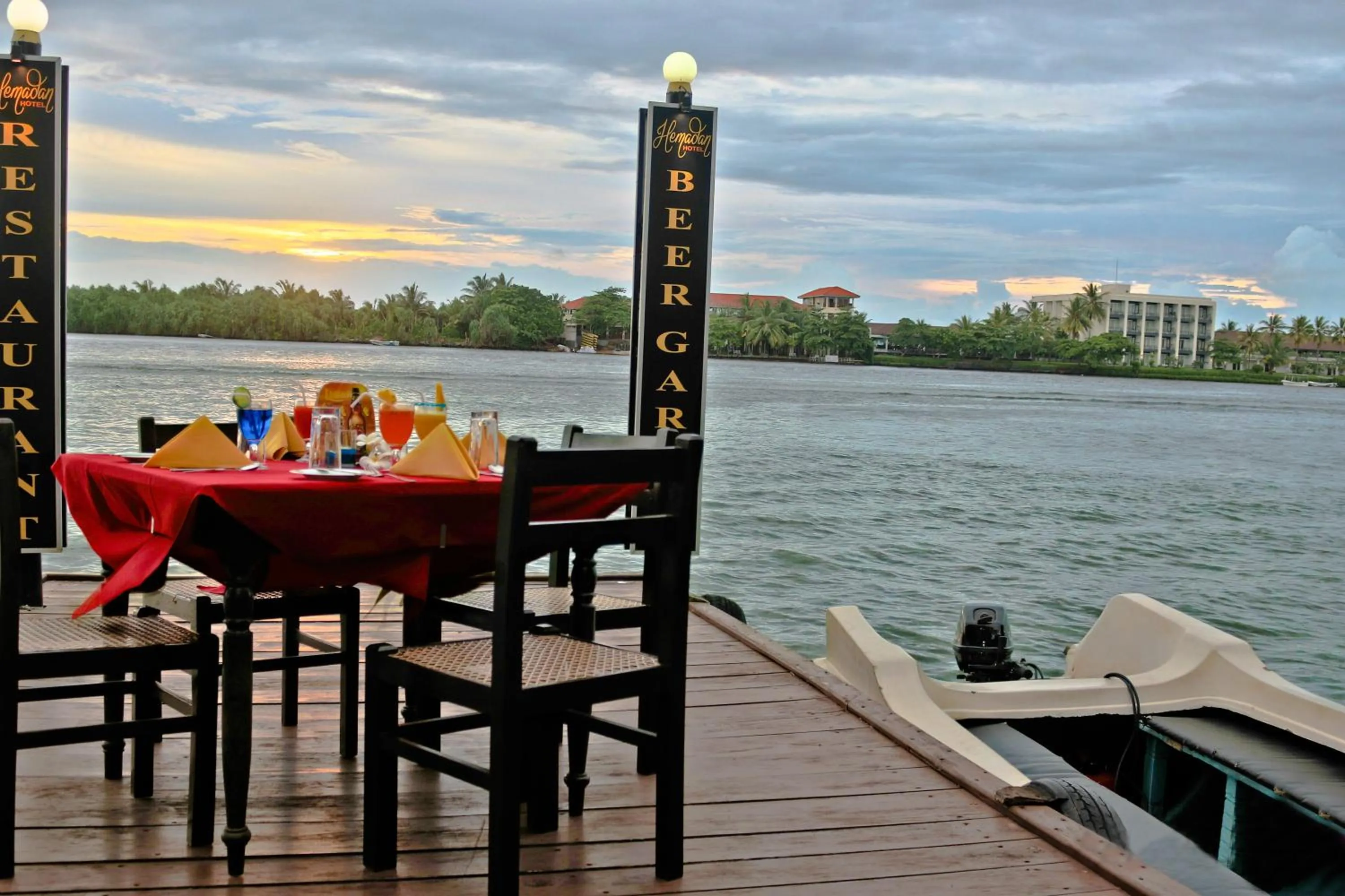 Fishing in Hotel Hemadan