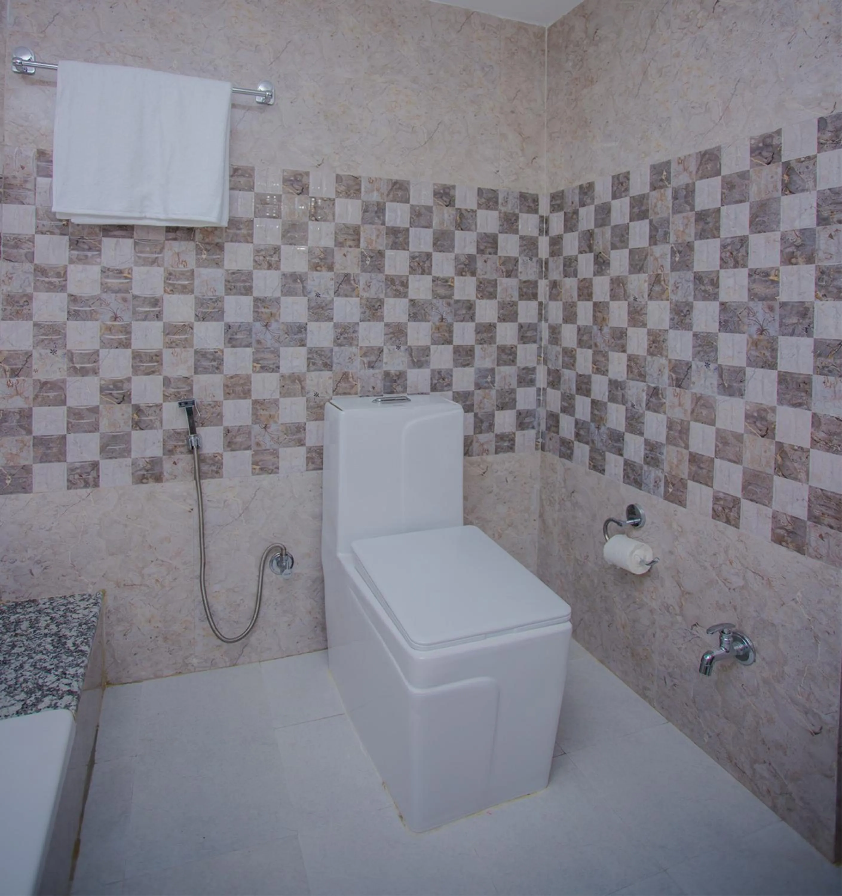 Bathroom in Hotel Deepshree