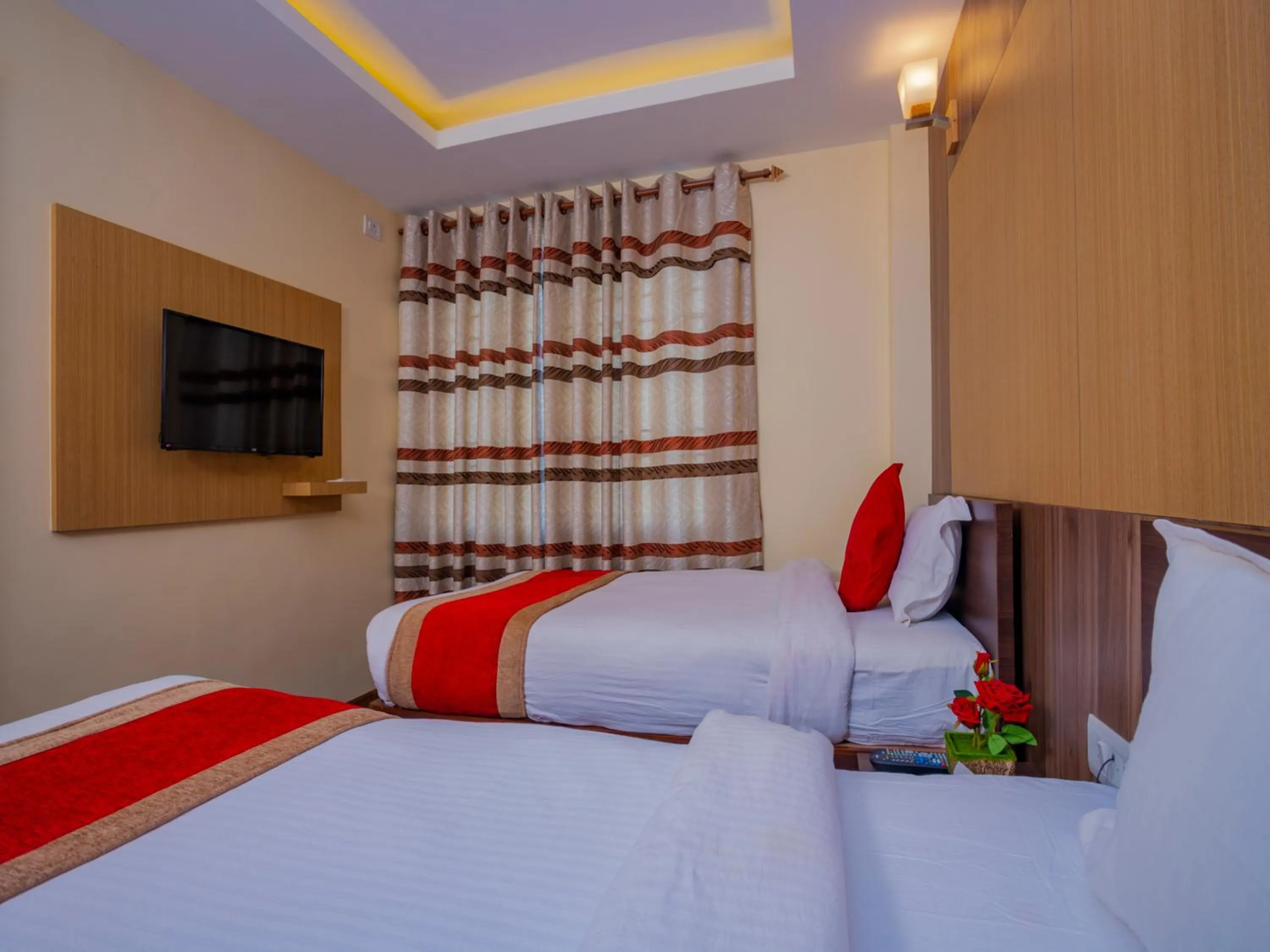 Bedroom, Bed in Hotel Deepshree