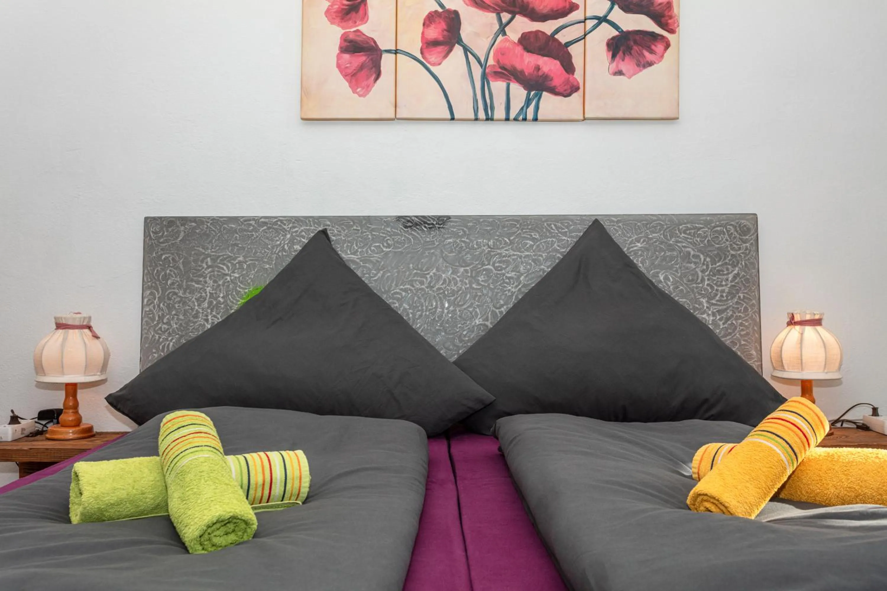 Bedroom, Bed in Appartment Eggerhof