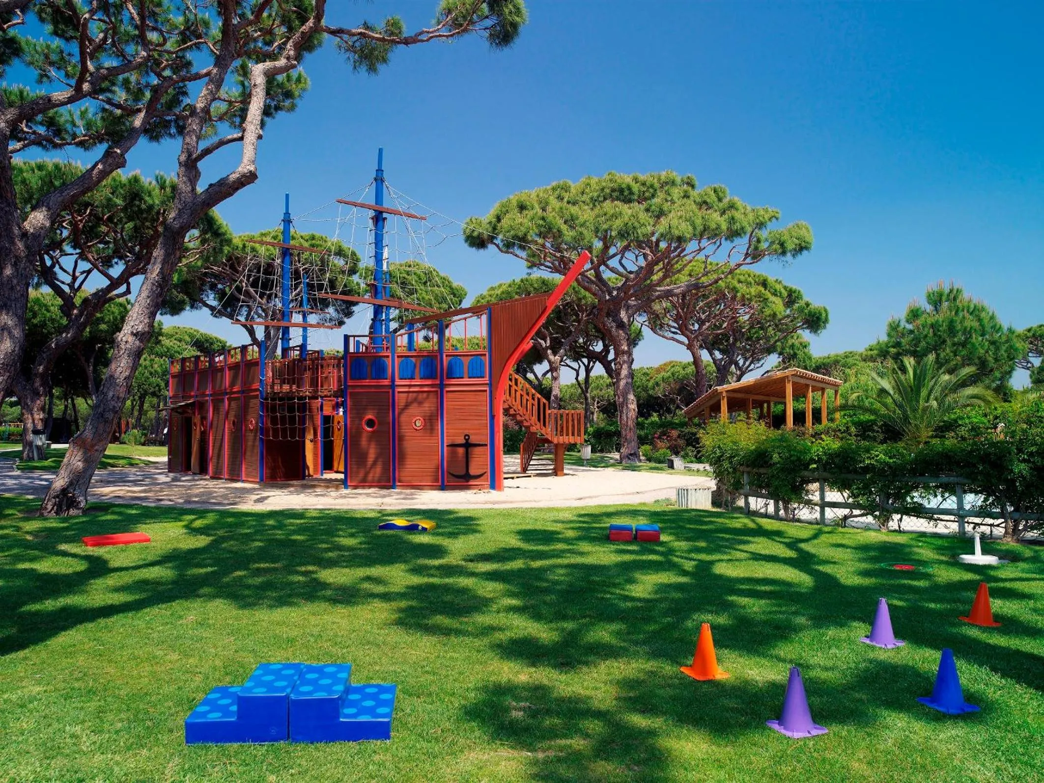 Children play ground in Pine Cliffs Village