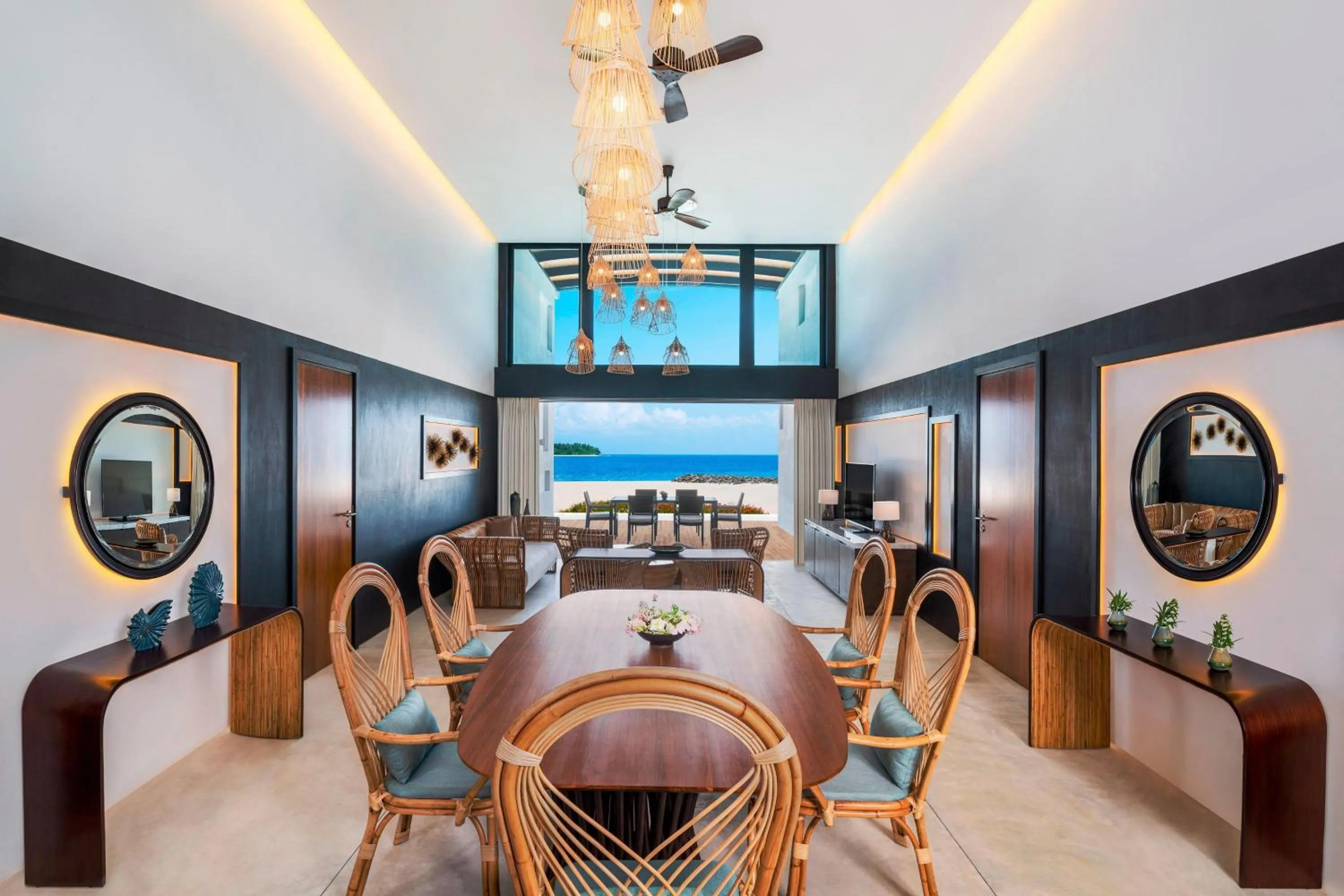 Swimming pool in The Westin Maldives Miriandhoo Resort