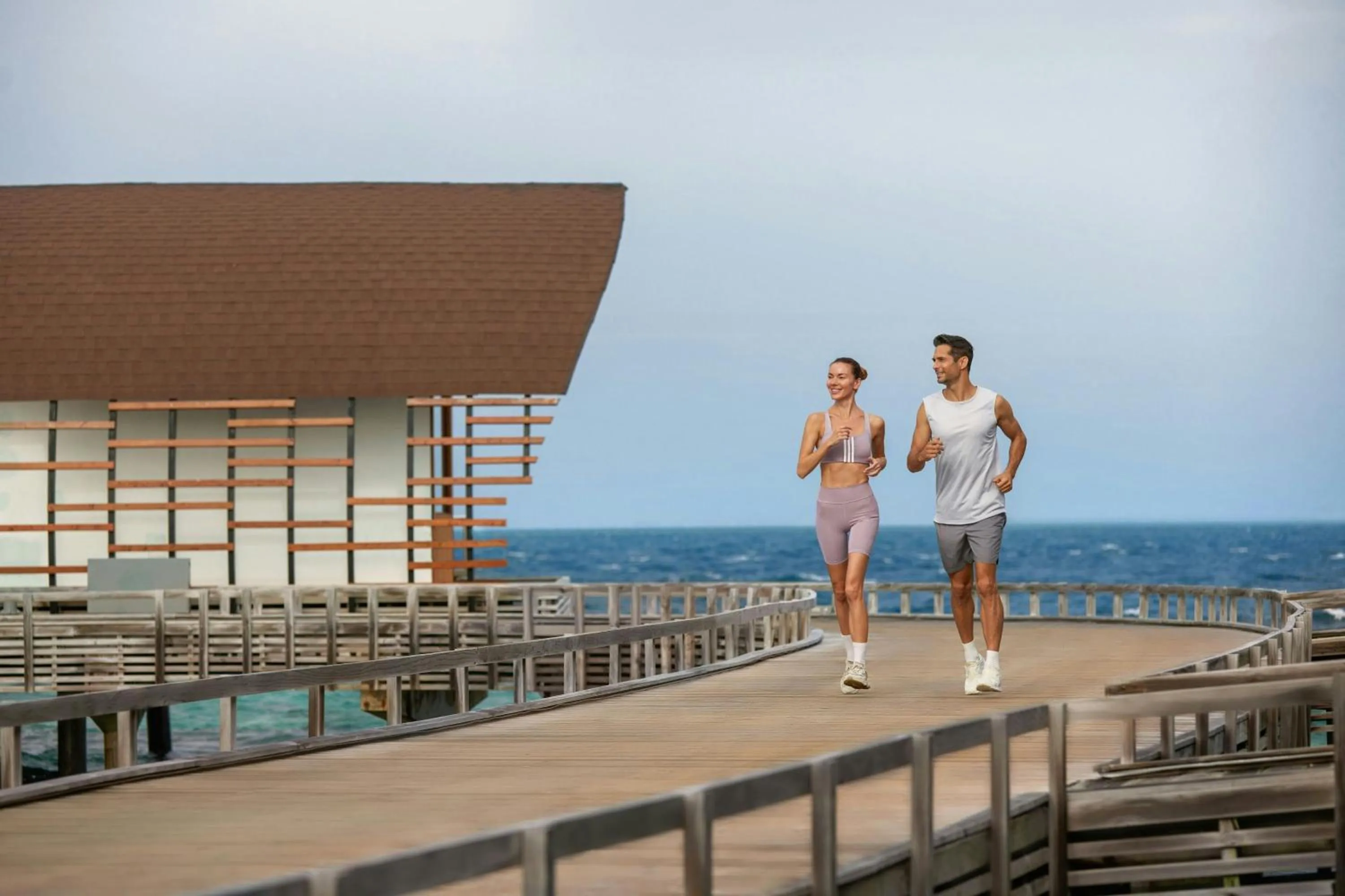 Fitness centre/facilities in The Westin Maldives Miriandhoo Resort
