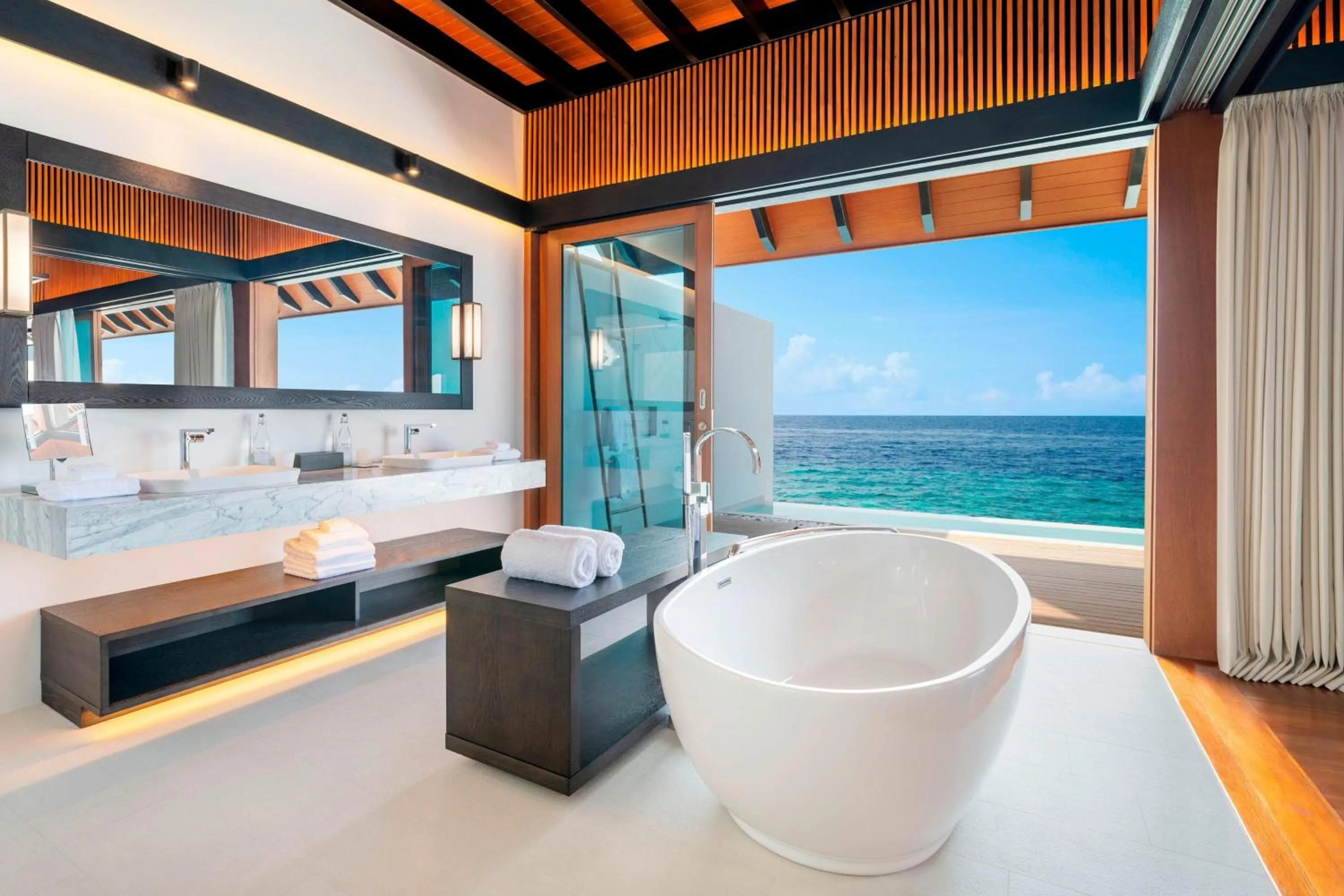 Bathroom in The Westin Maldives Miriandhoo Resort