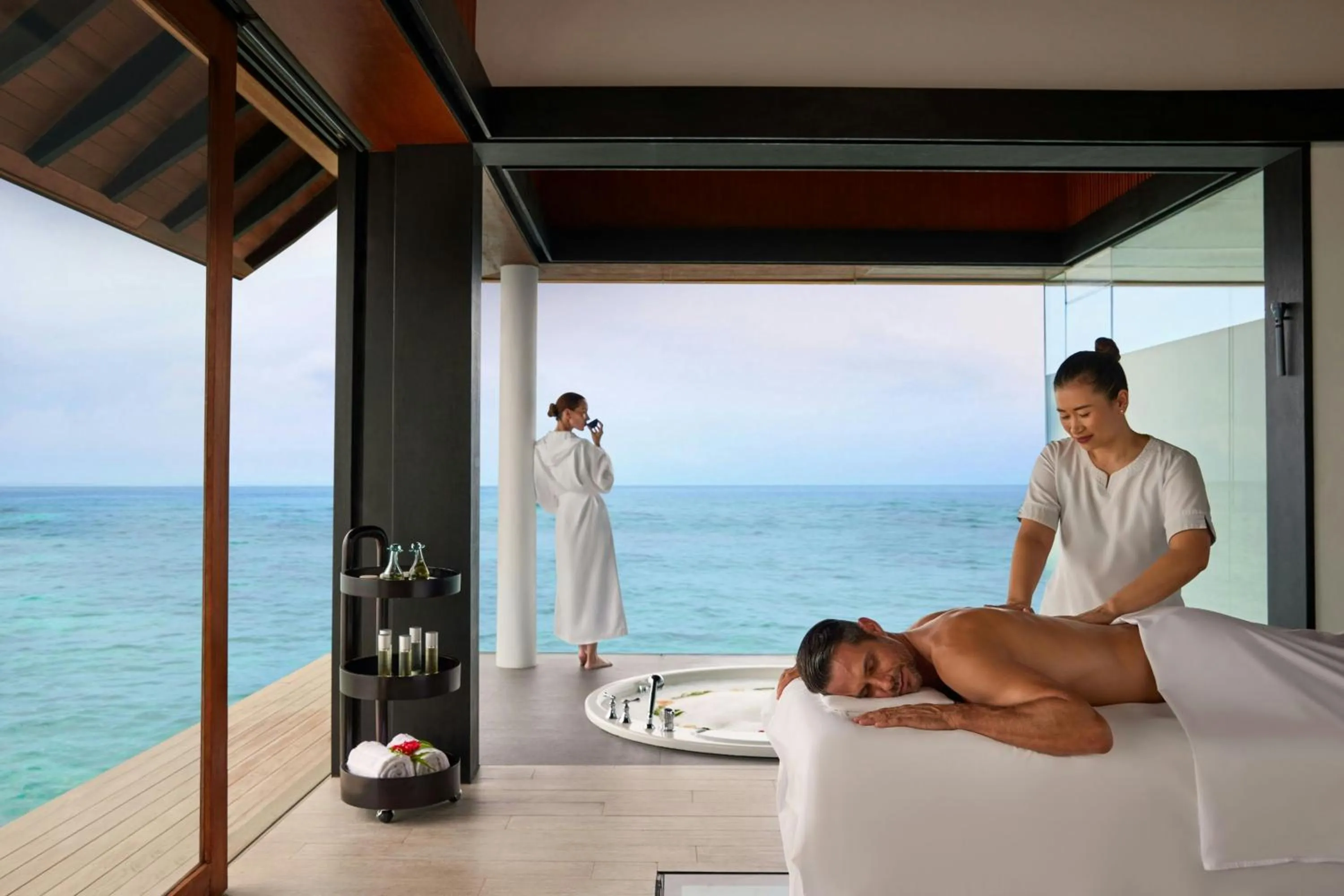 Spa and wellness centre/facilities in The Westin Maldives Miriandhoo Resort