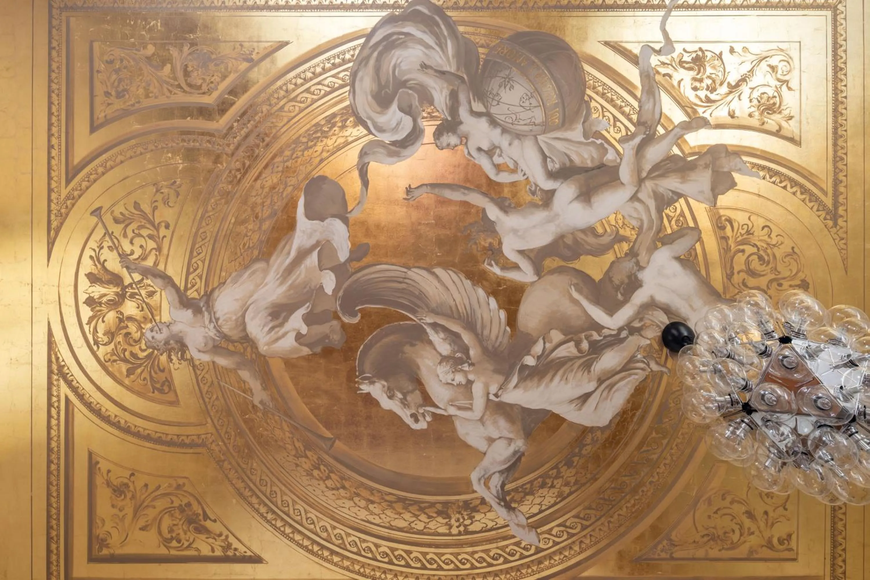 Living room in Corte Calzaiuoli Elegant Suites