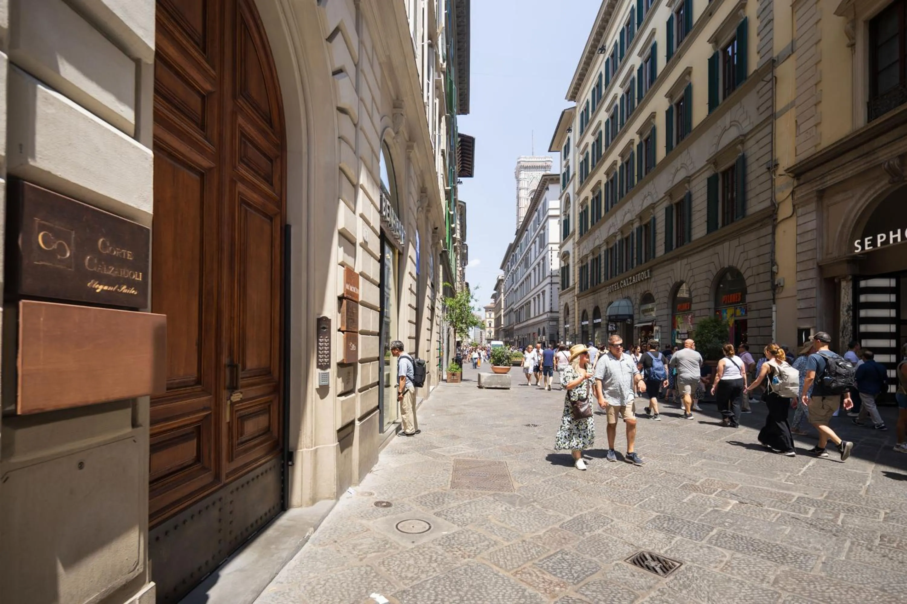 Property building in Corte Calzaiuoli Elegant Suites