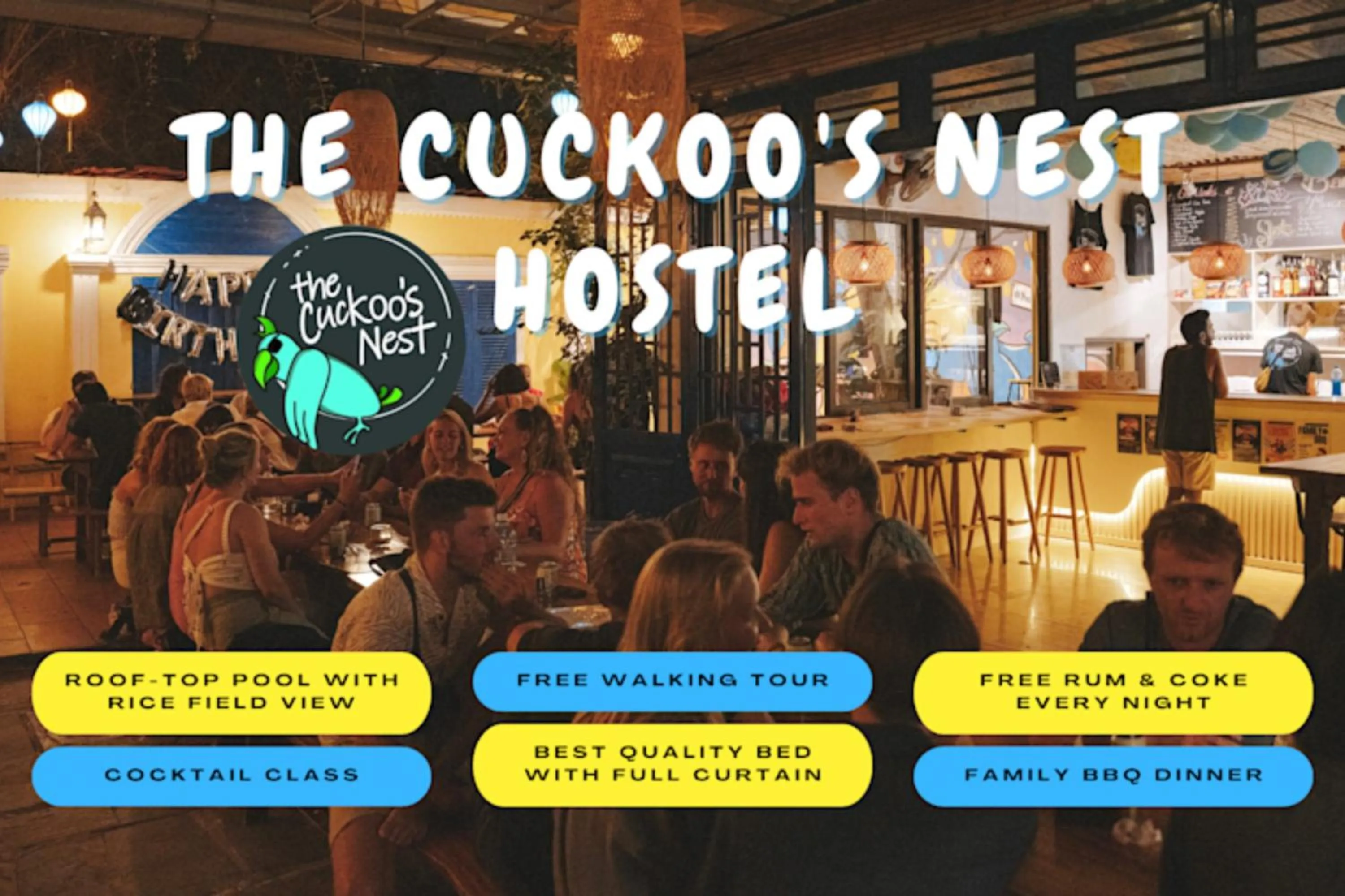 The Cuckoo's Nest Hostel and Bar managed by Hoianese