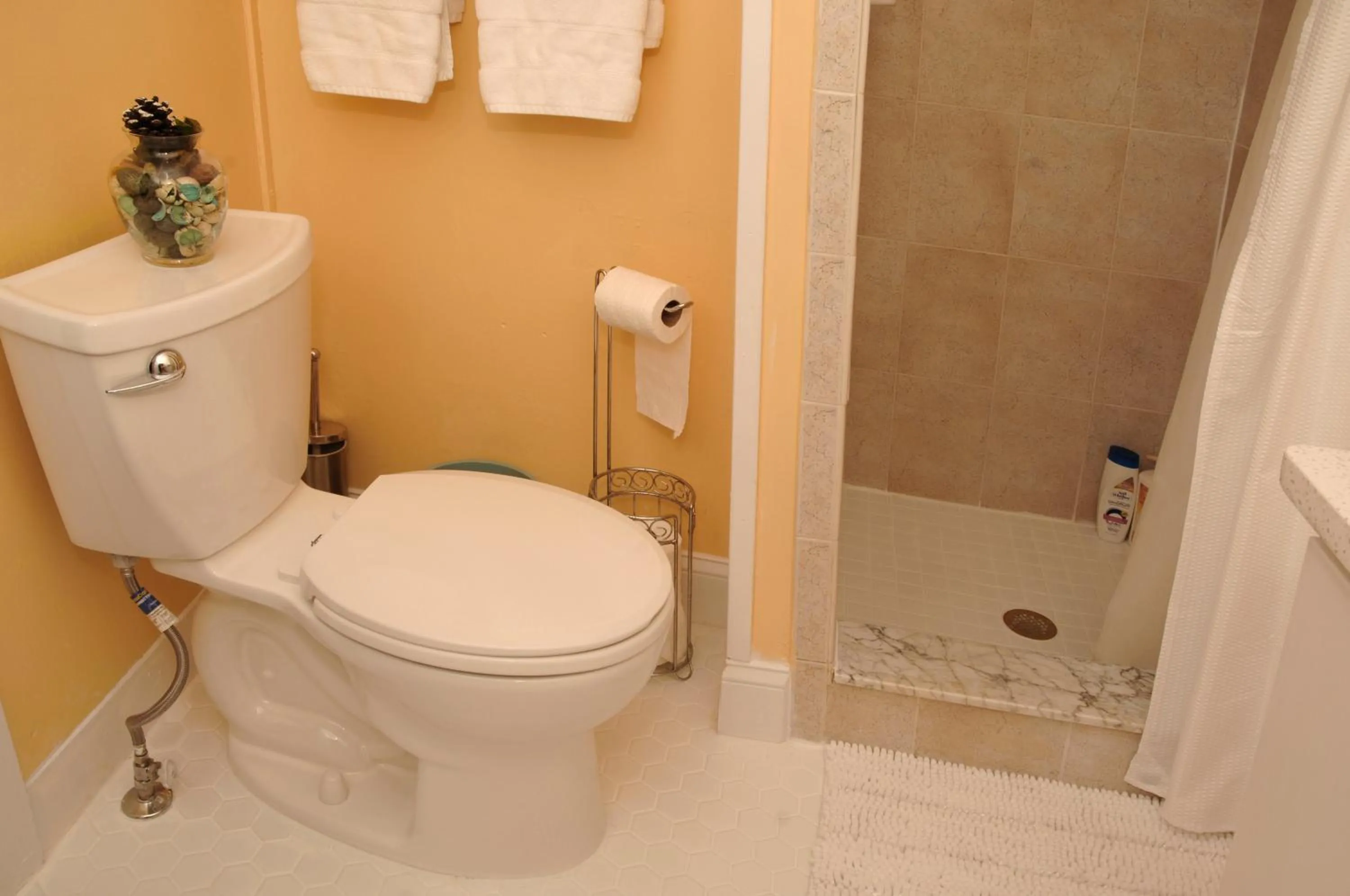 Bathroom in Adorable Historic Downtown Apartment