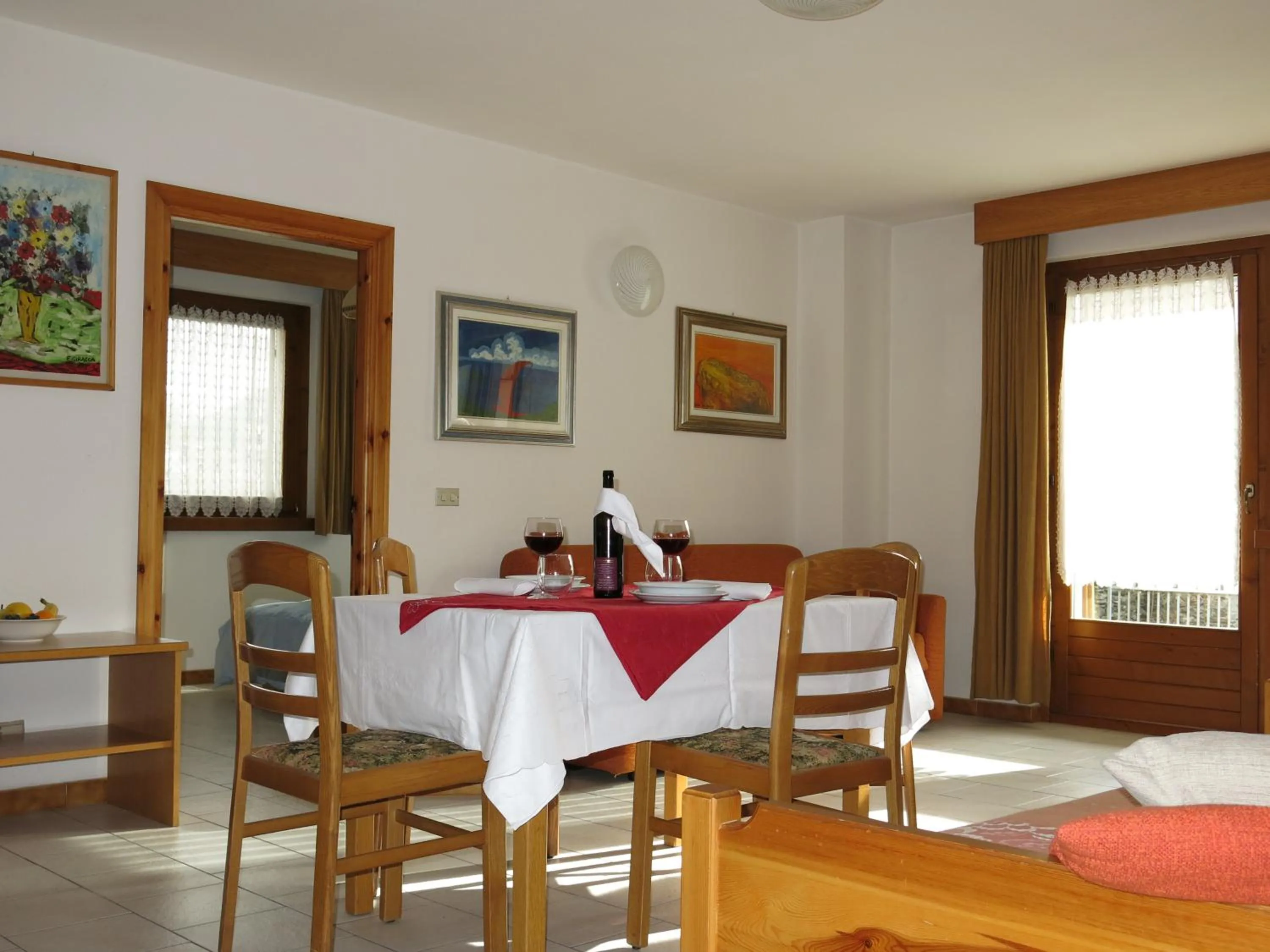 Living room in Baita al Pian
