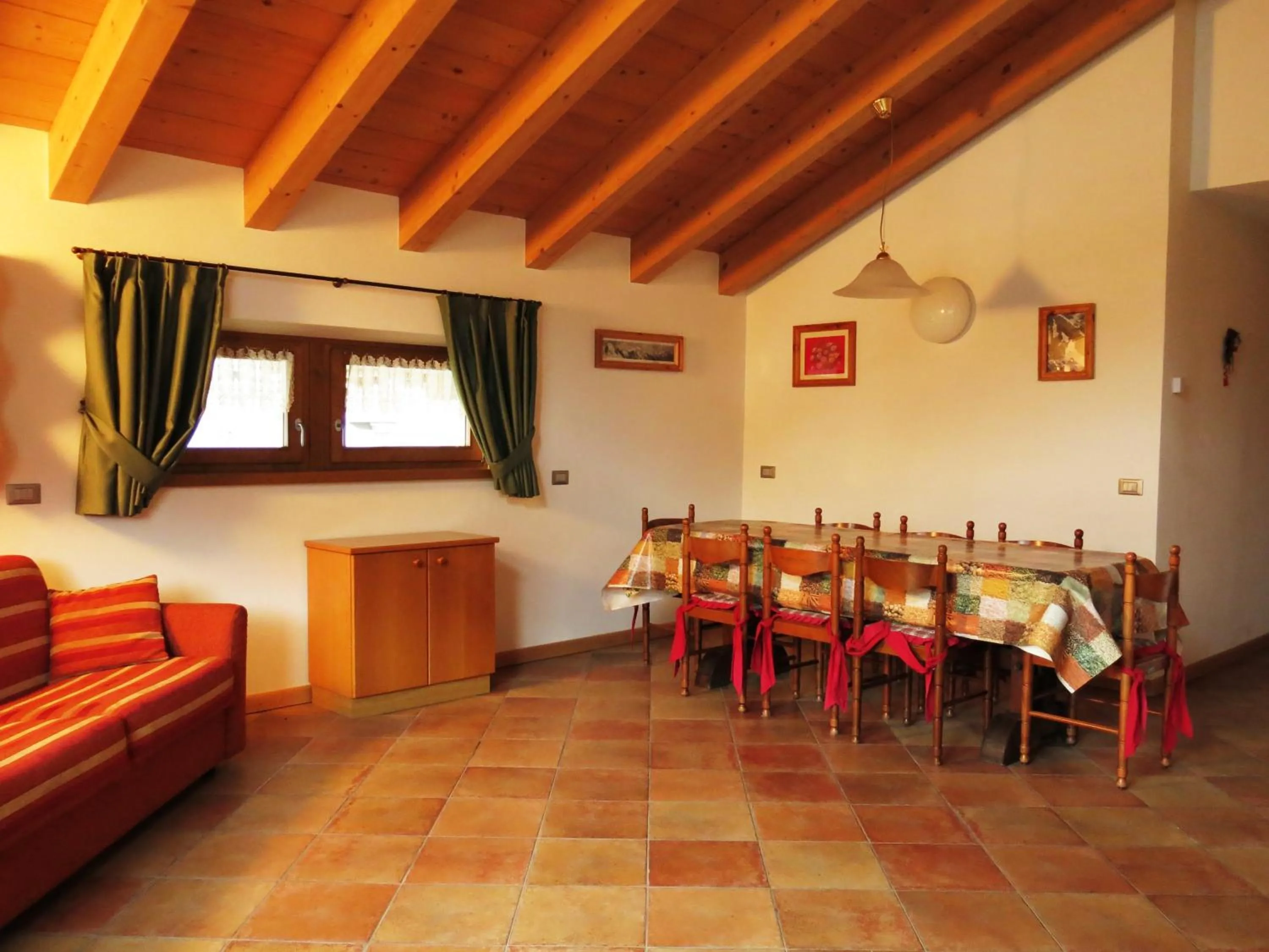Living room in Baita al Pian