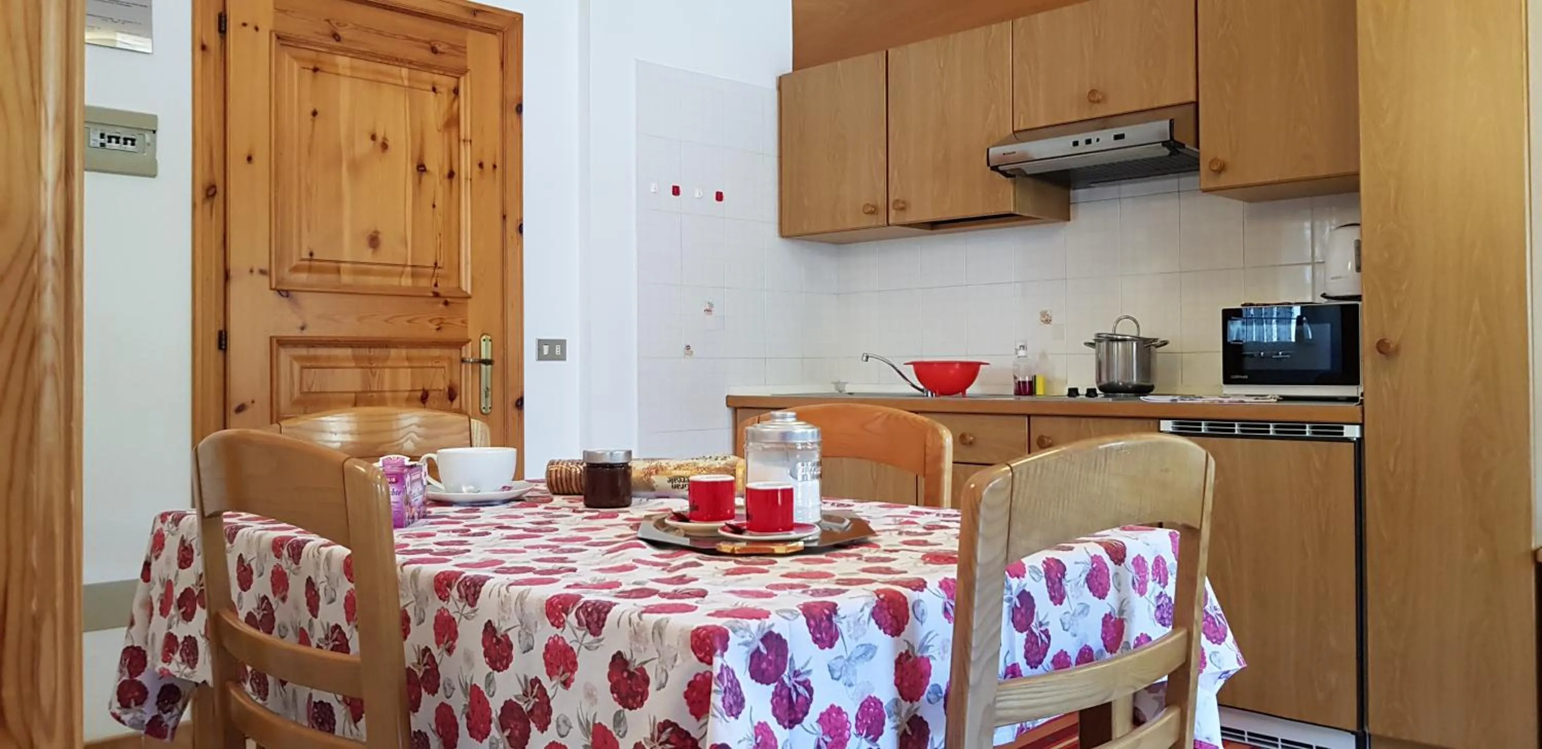 Kitchen or kitchenette in Baita al Pian