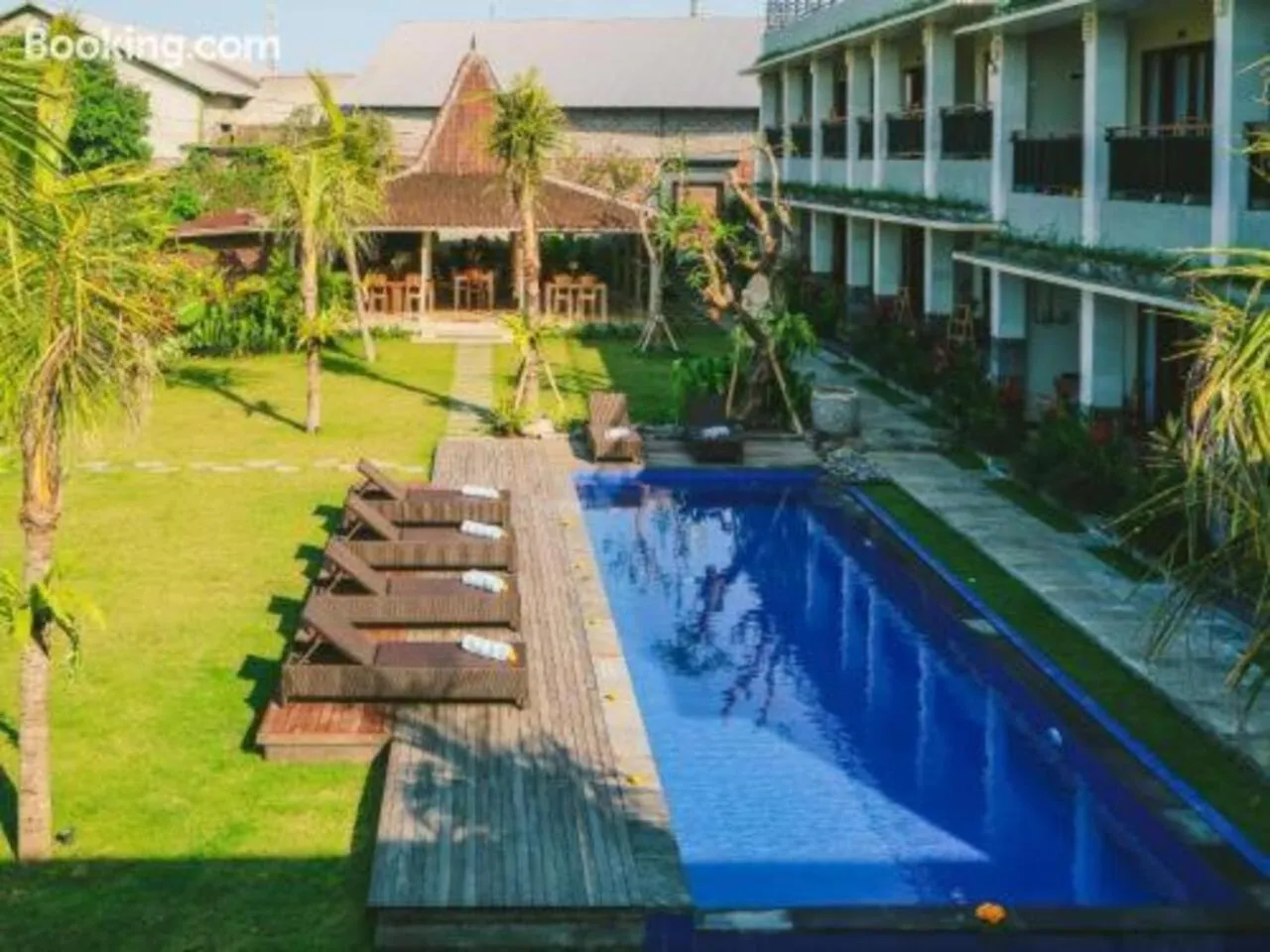 Pool view in Puri Canggu Rooms 2