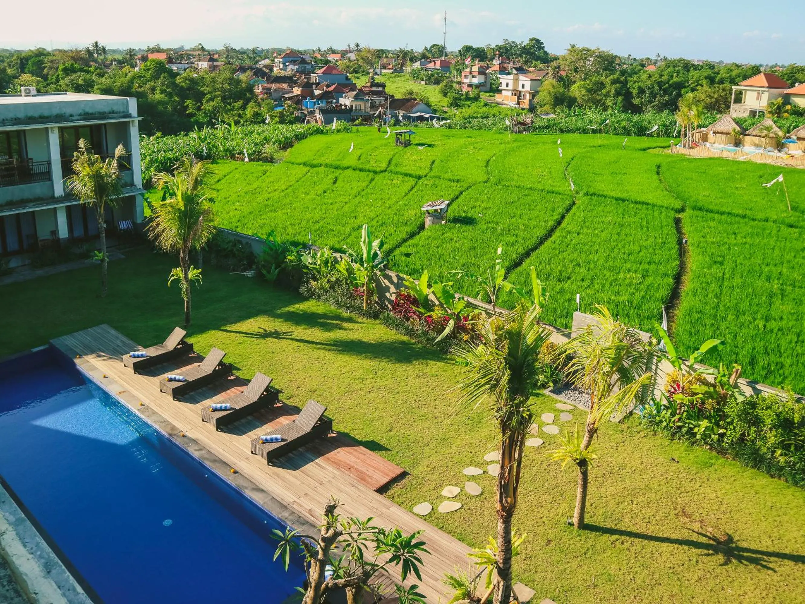 Bird's eye view in Puri Canggu Rooms 2