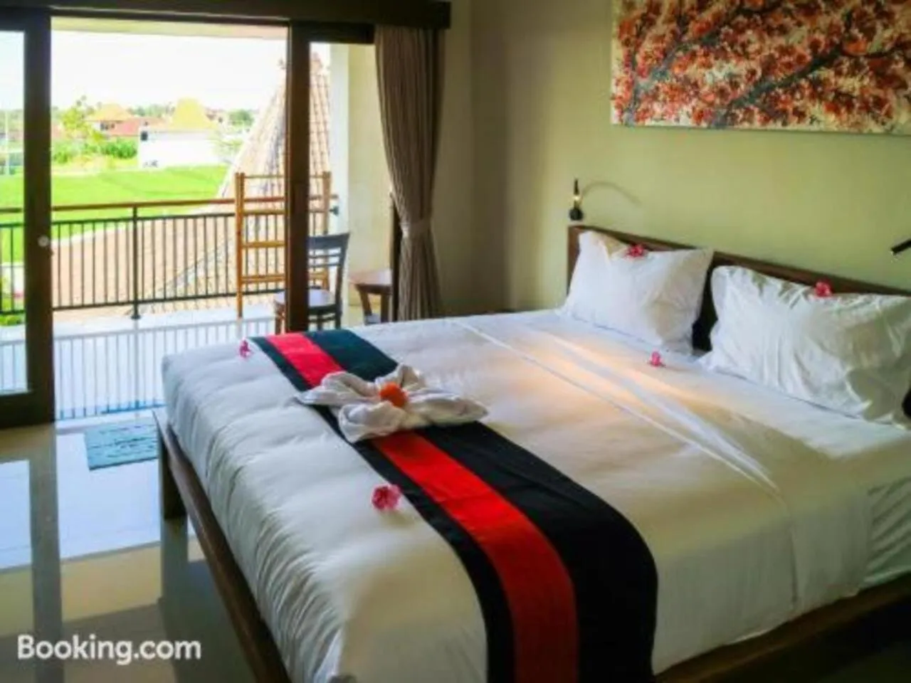 Bed in Puri Canggu Rooms 2