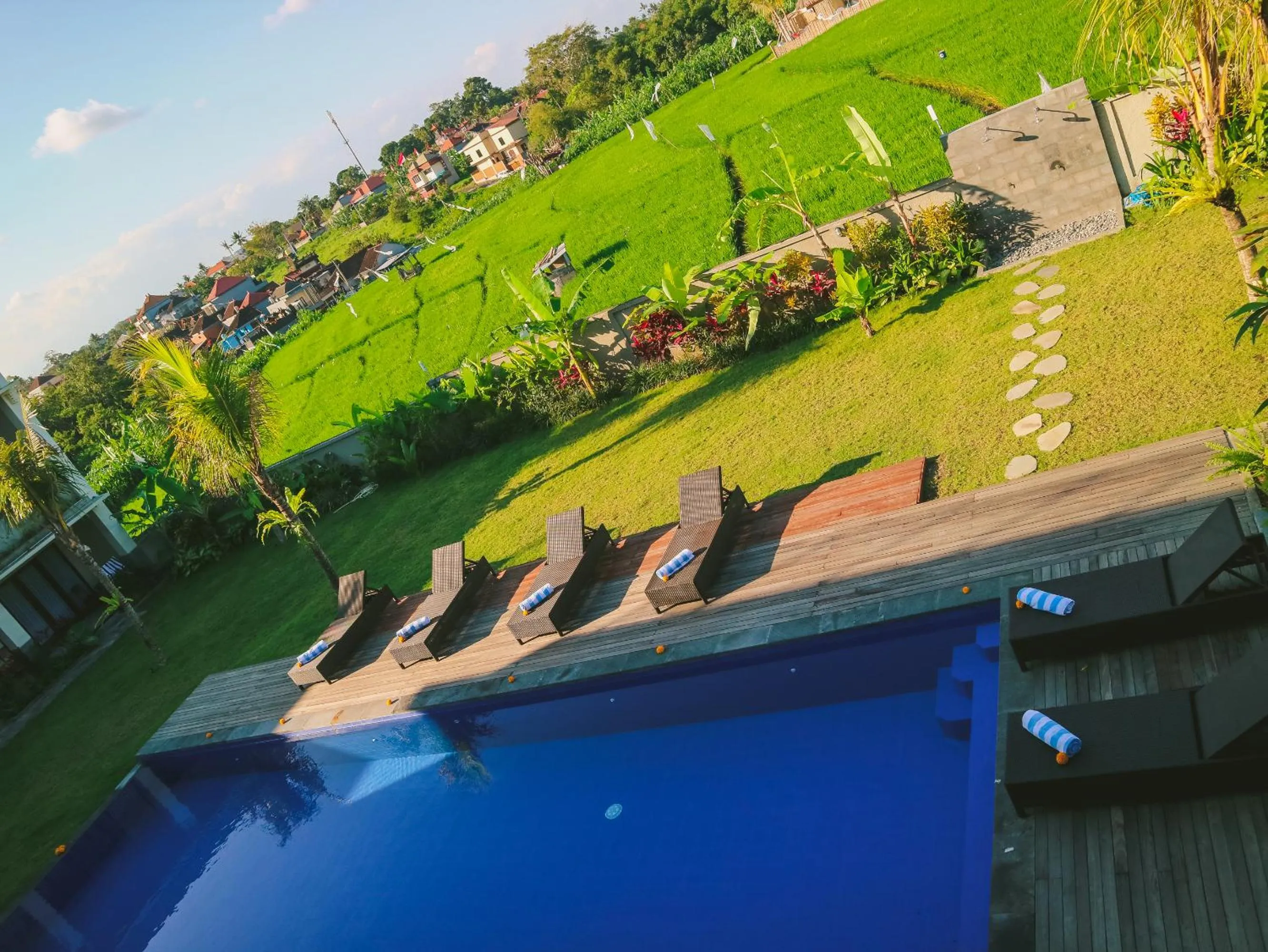 Bird's eye view in Puri Canggu Rooms 2