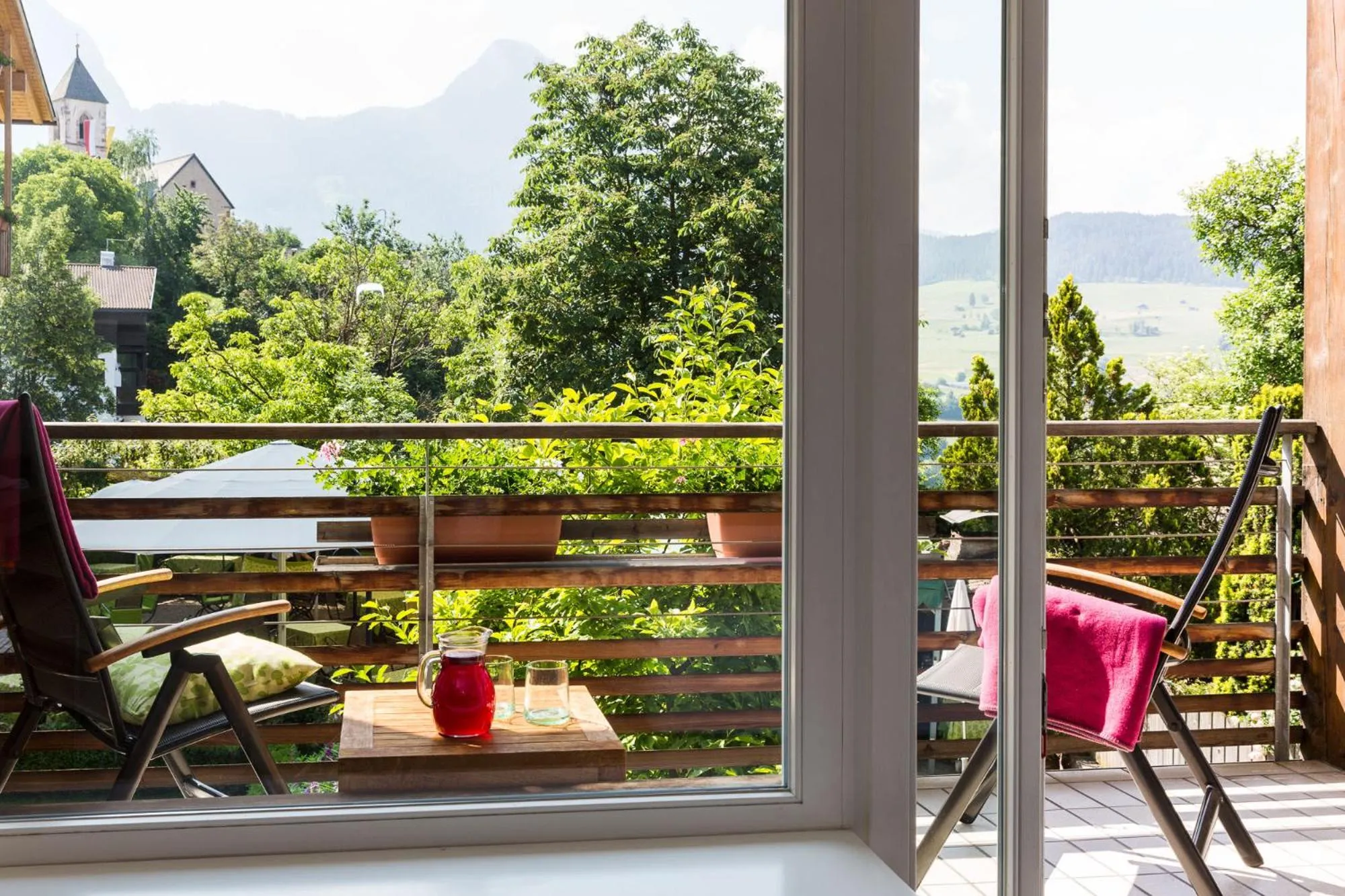 Balcony/Terrace in Hotel Heubad