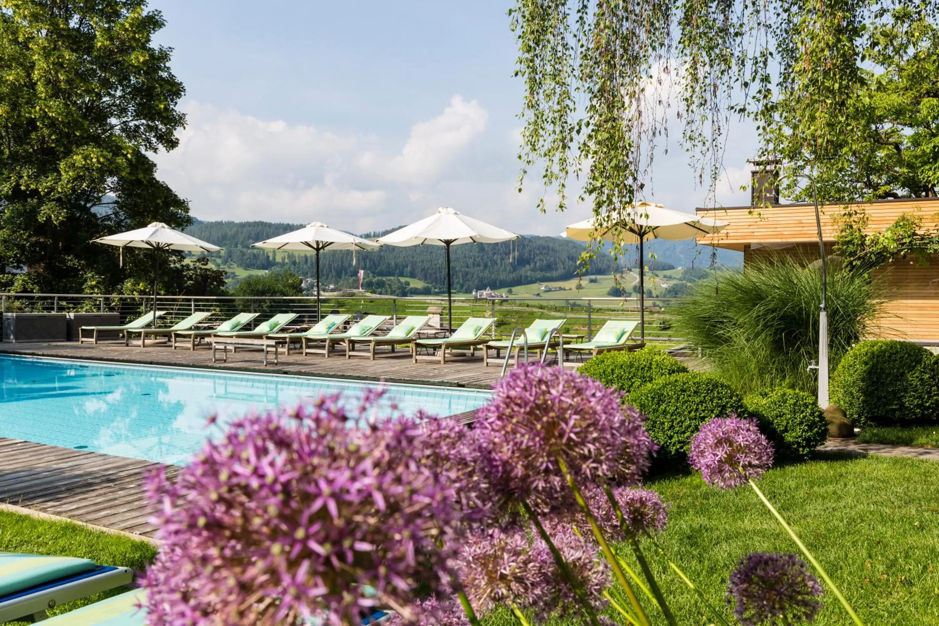 Garden in Hotel Heubad