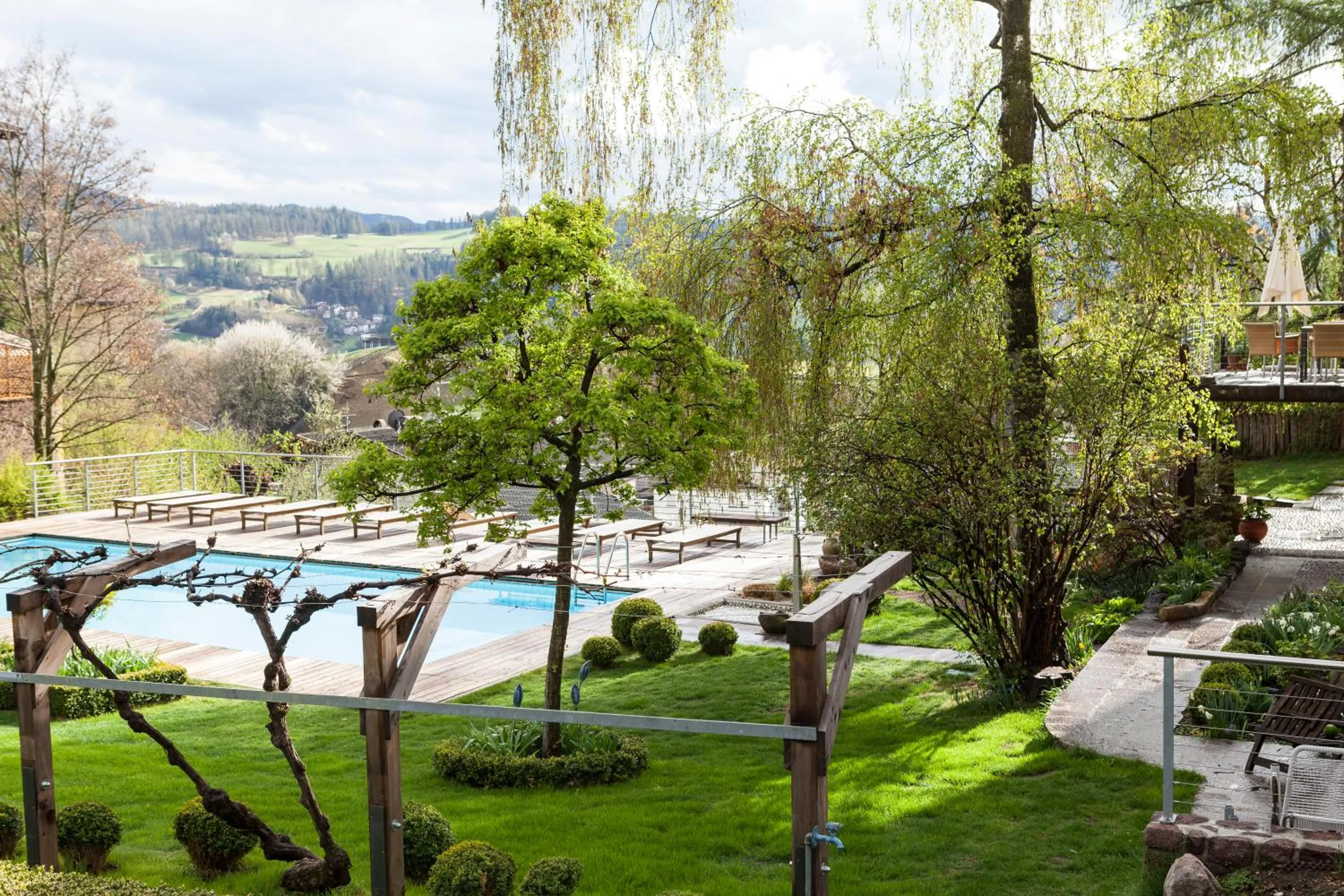 Garden in Hotel Heubad