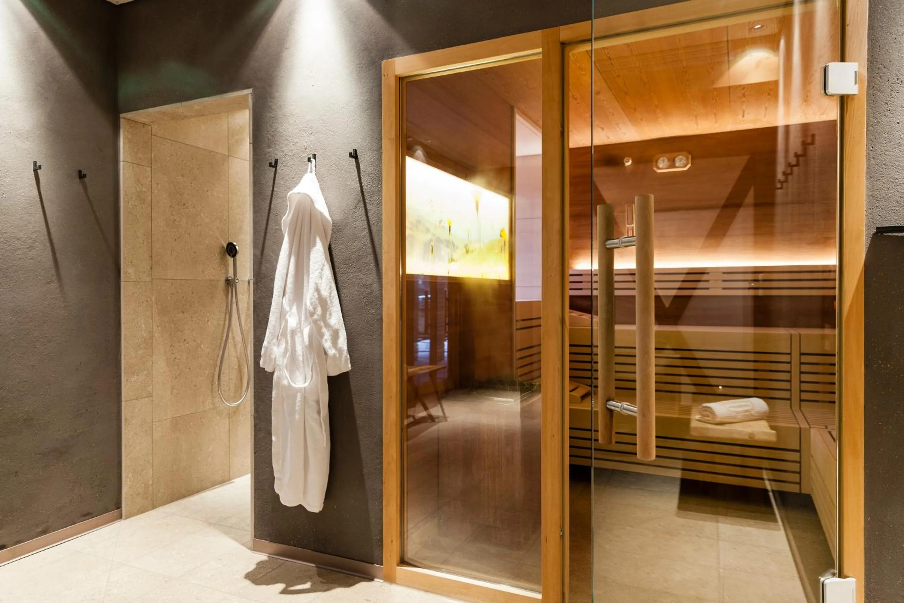 Sauna in Hotel Heubad