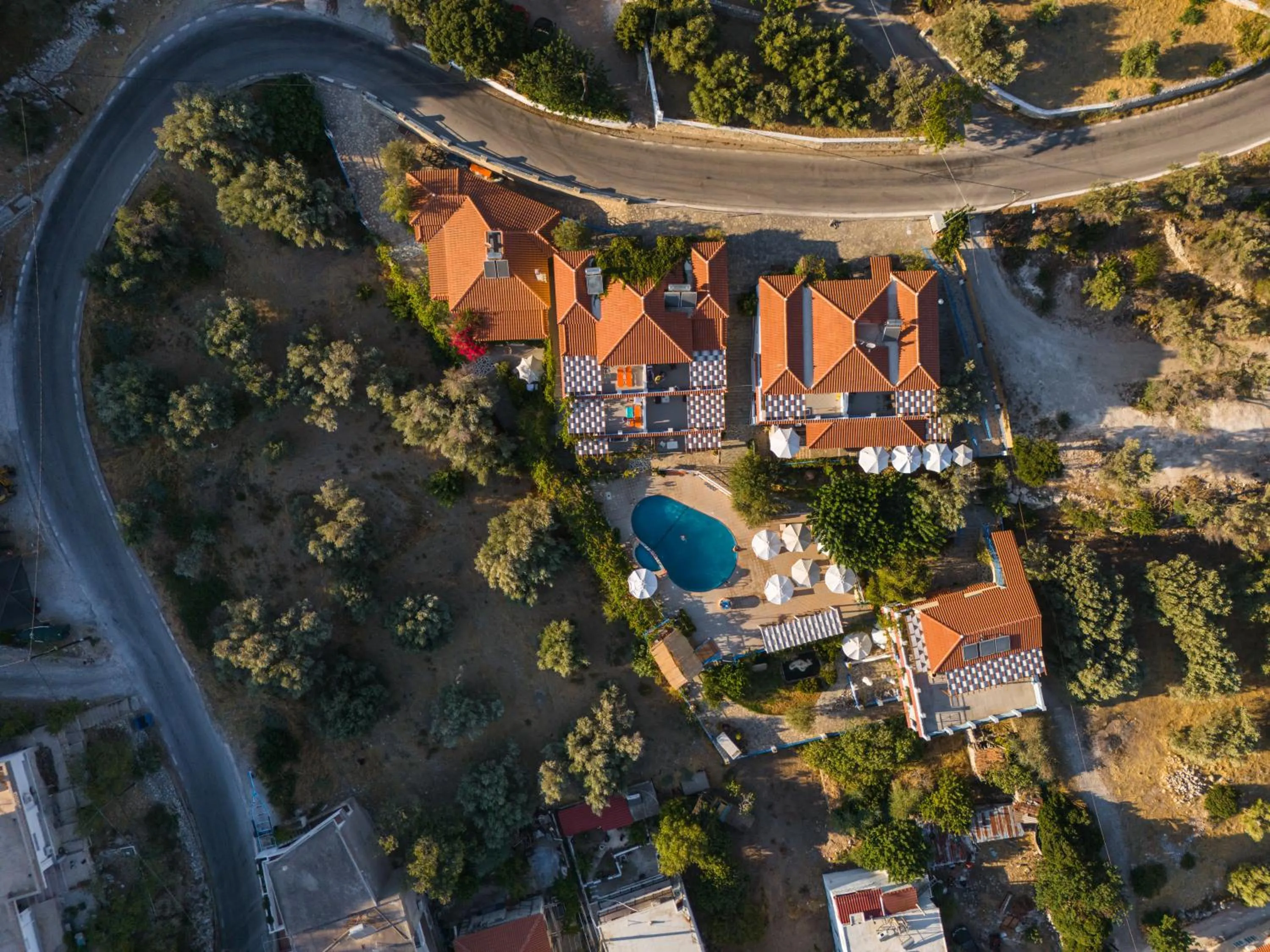 Property building in Pantheon Apartments & Studios