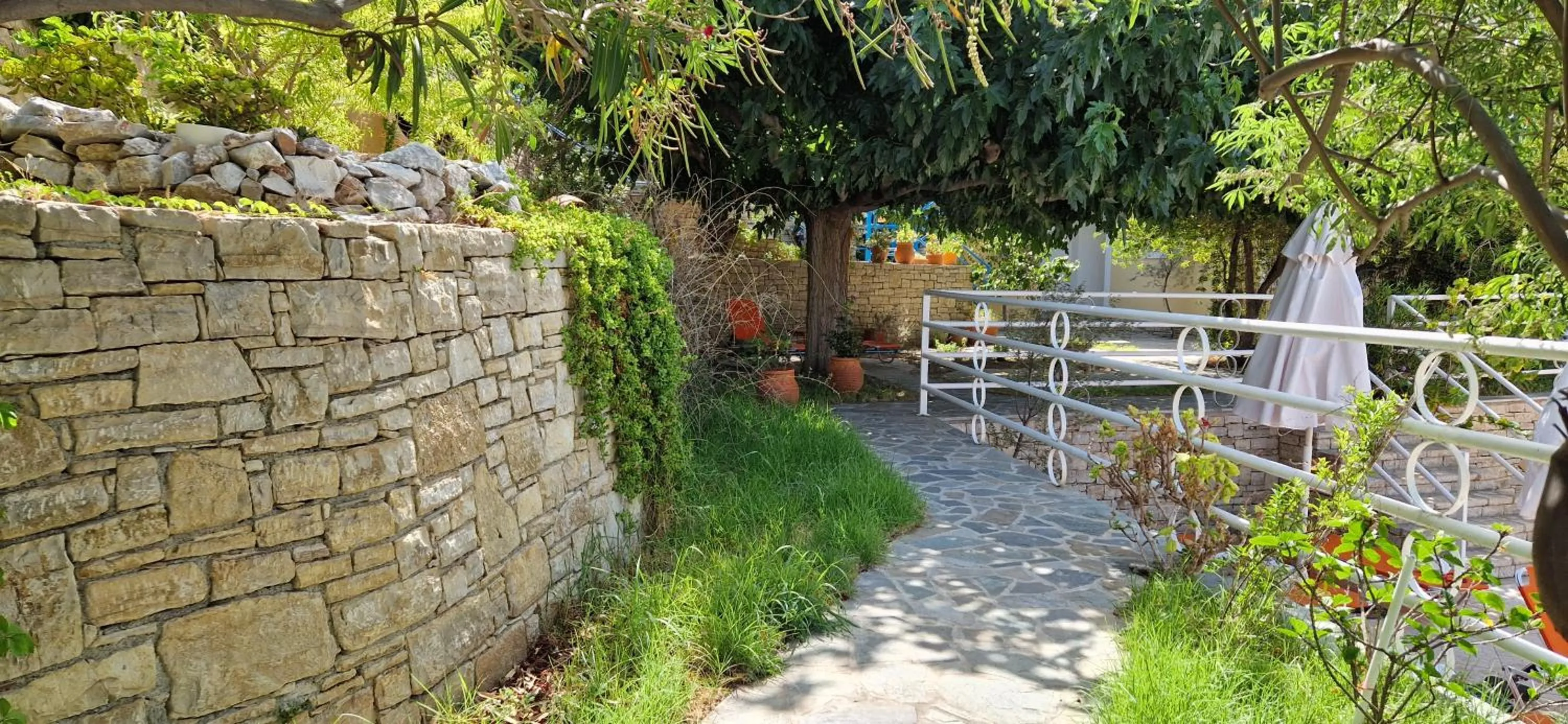 Garden in Pantheon Apartments & Studios