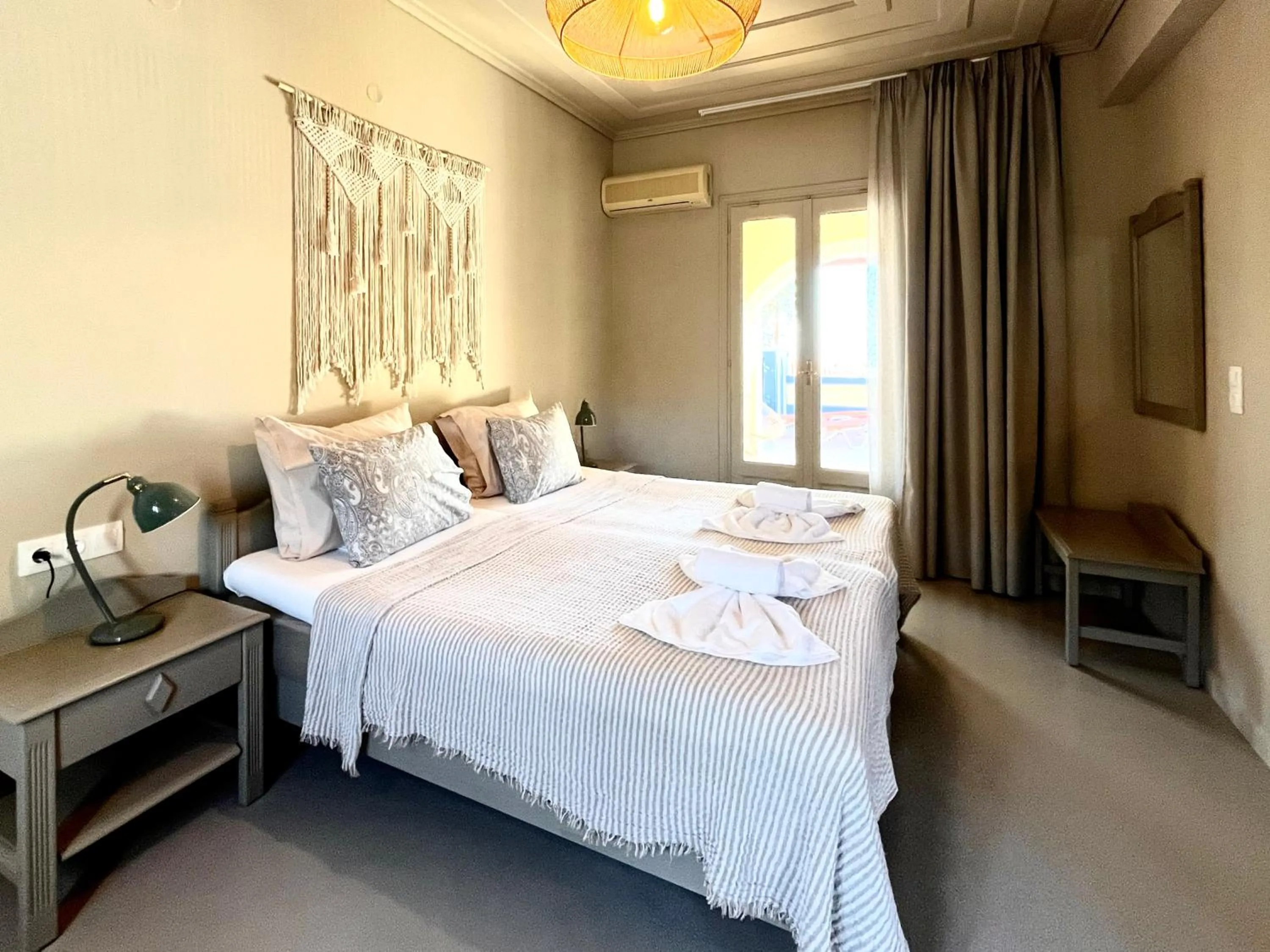 Bedroom, Bed in Pantheon Apartments & Studios