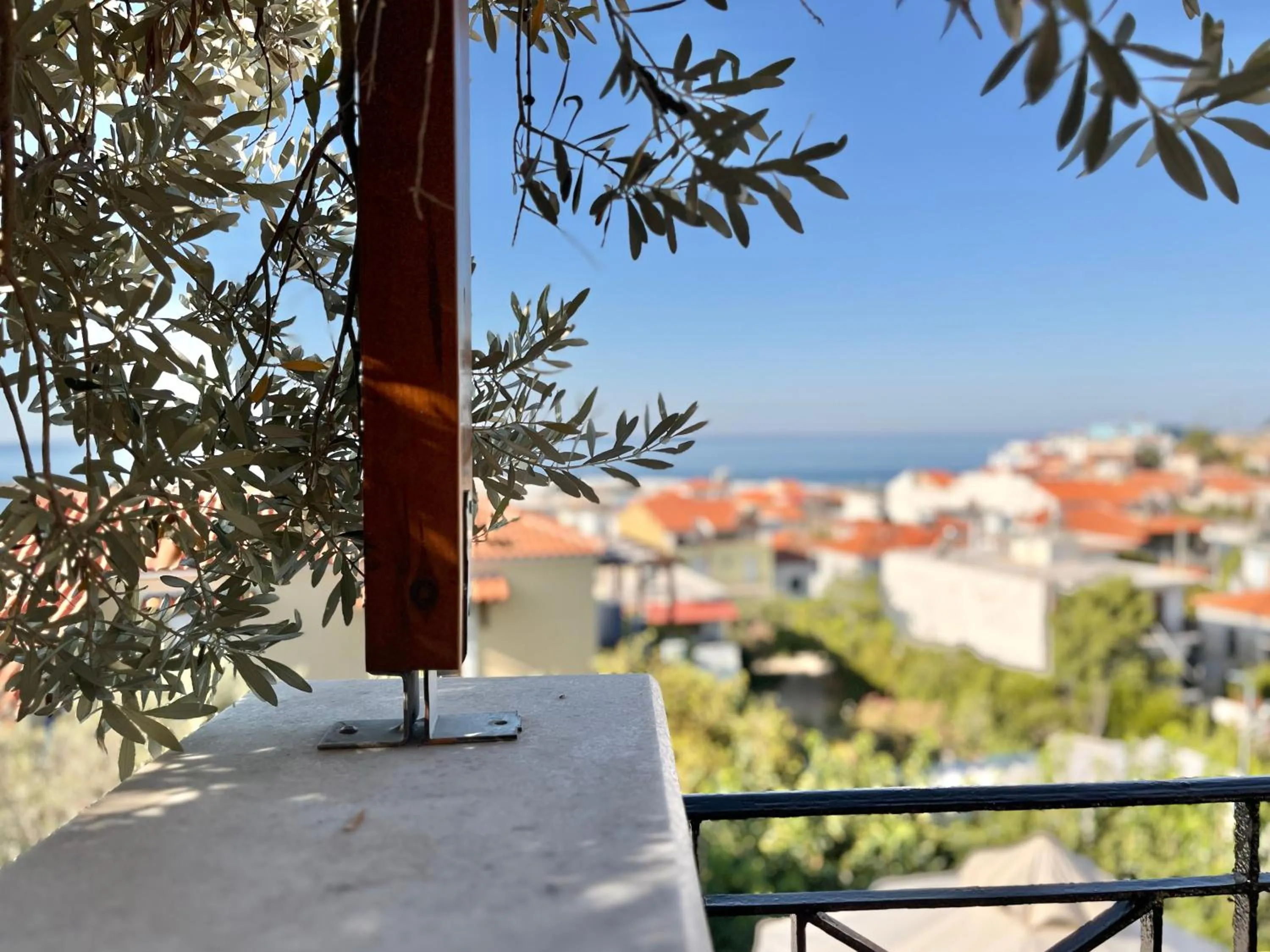 Balcony/Terrace in Pantheon Apartments & Studios