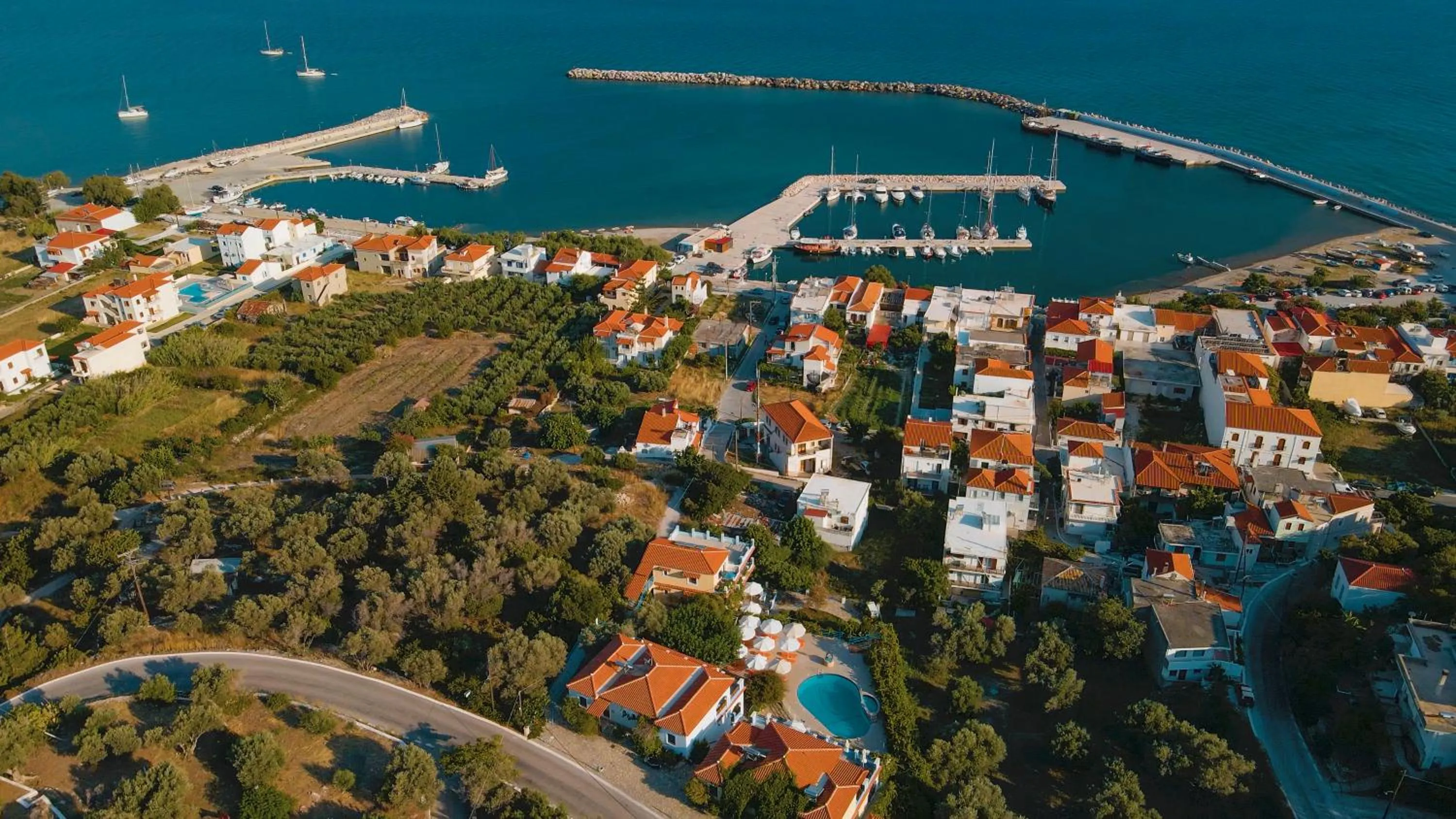 Property building in Pantheon Apartments & Studios