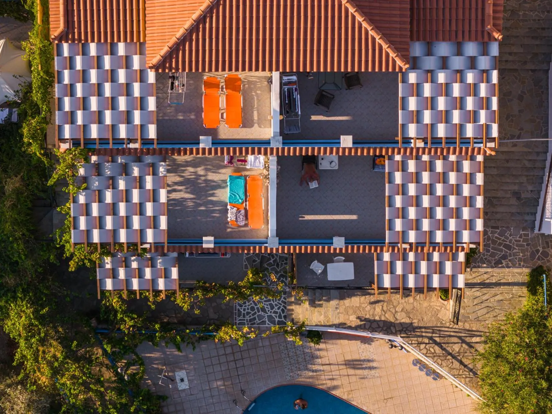 Balcony/Terrace in Pantheon Apartments & Studios