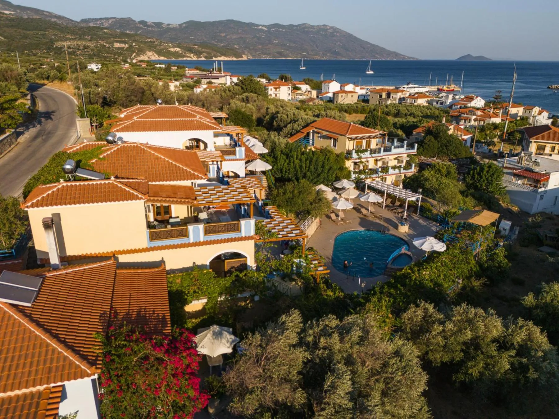 Property building in Pantheon Apartments & Studios