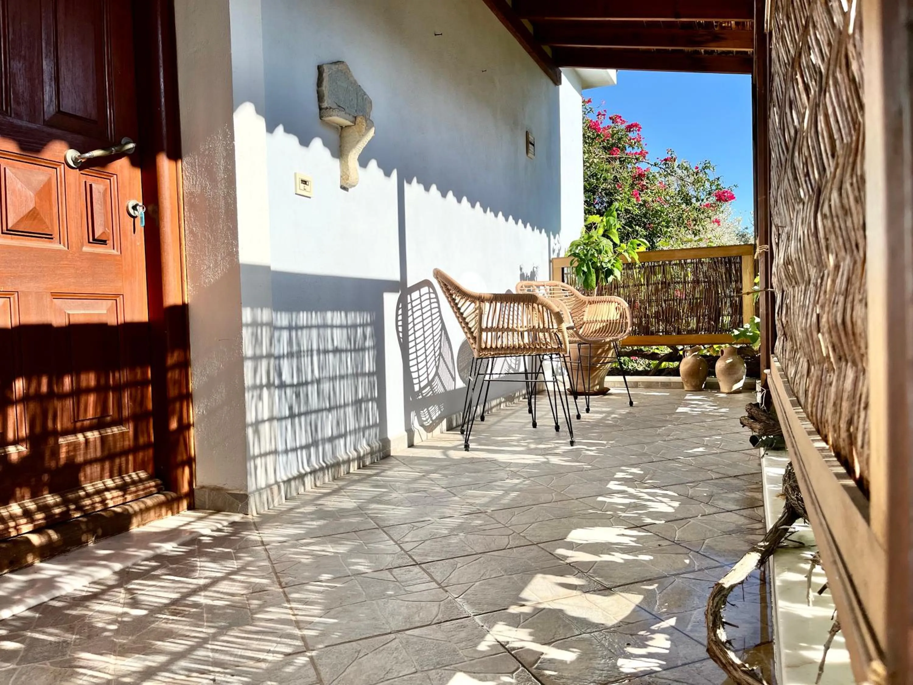 Balcony/Terrace in Pantheon Apartments & Studios