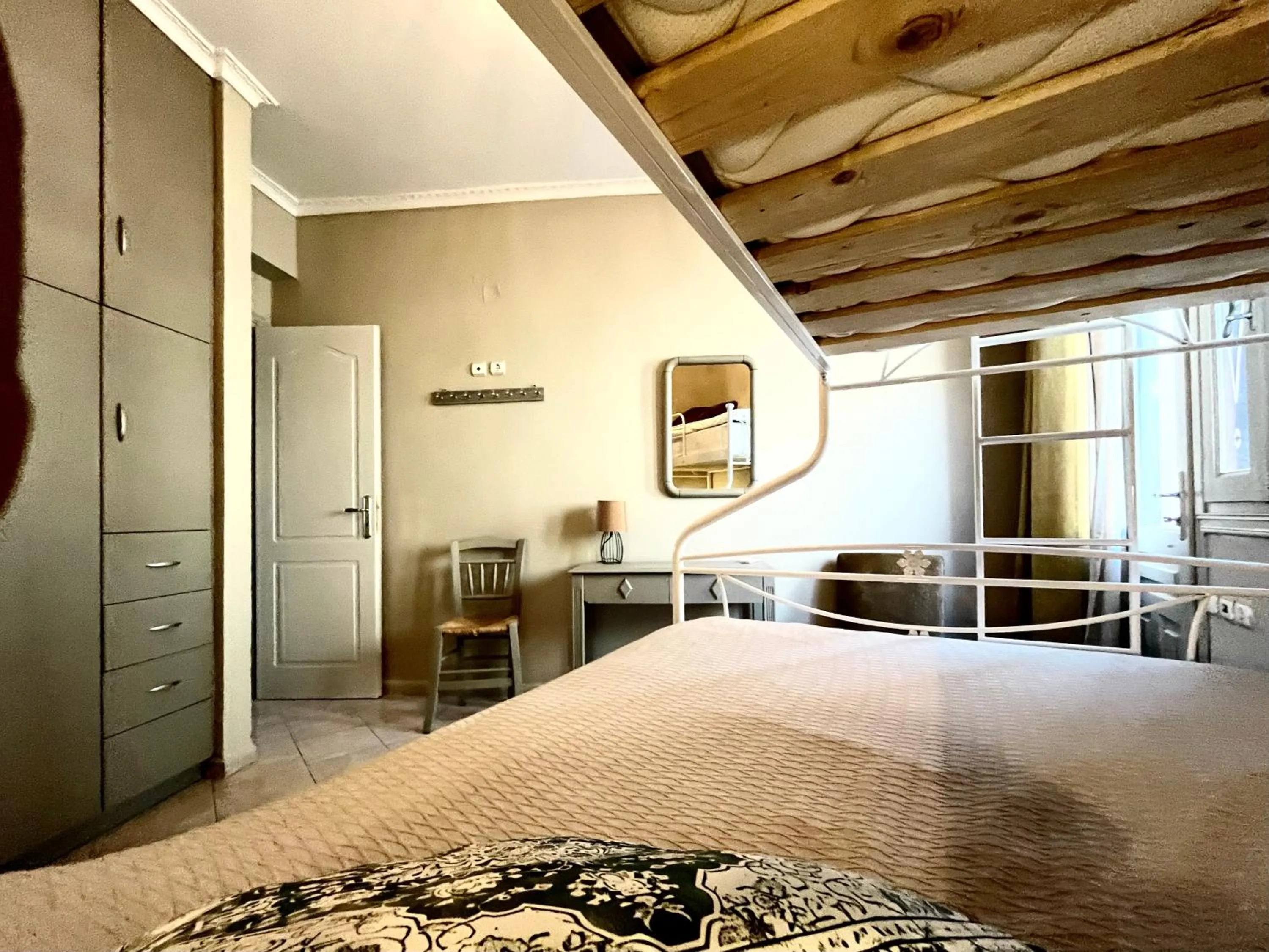Bedroom, Bed in Pantheon Apartments & Studios