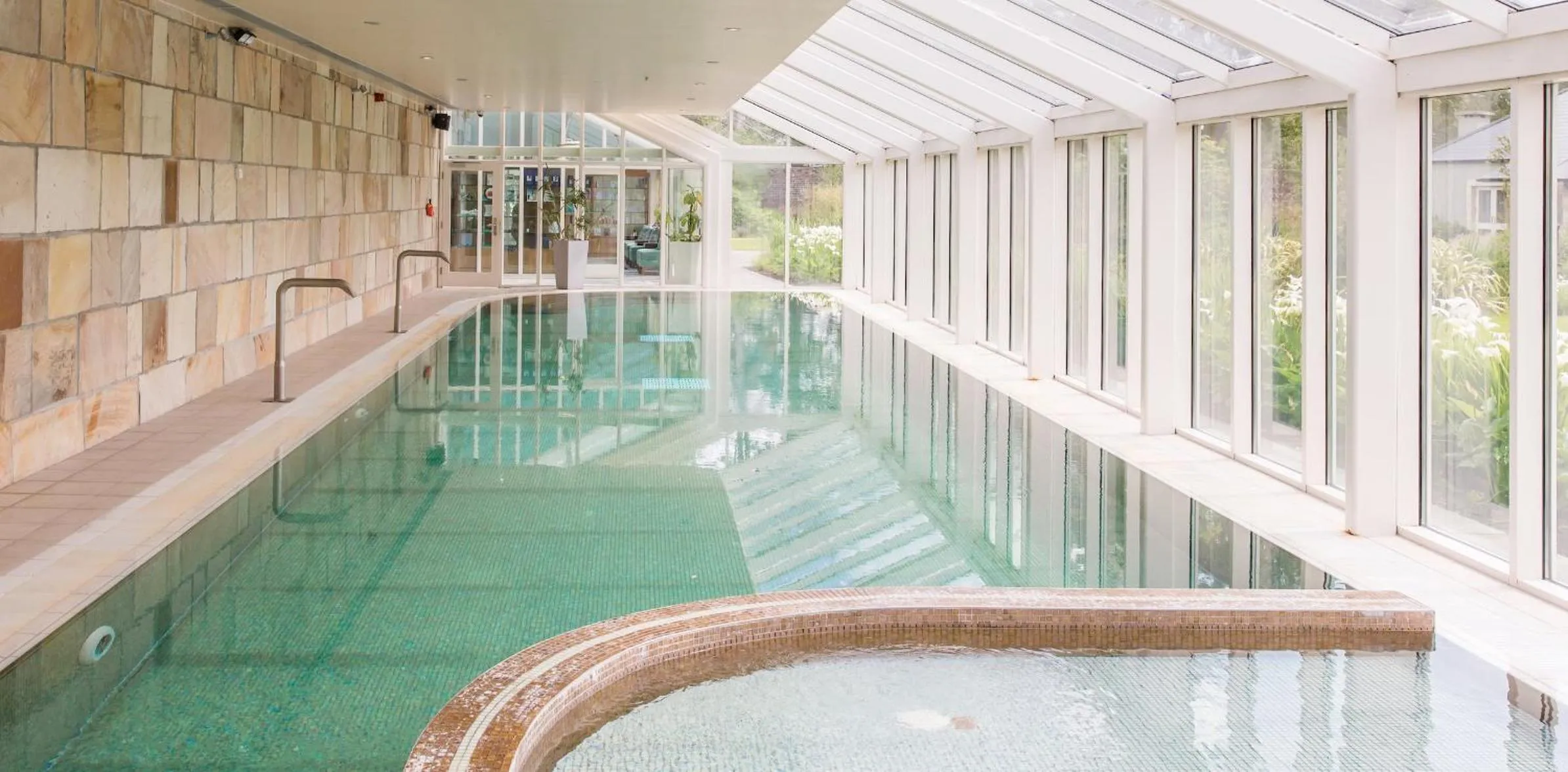 Swimming pool in Lough Eske Castle