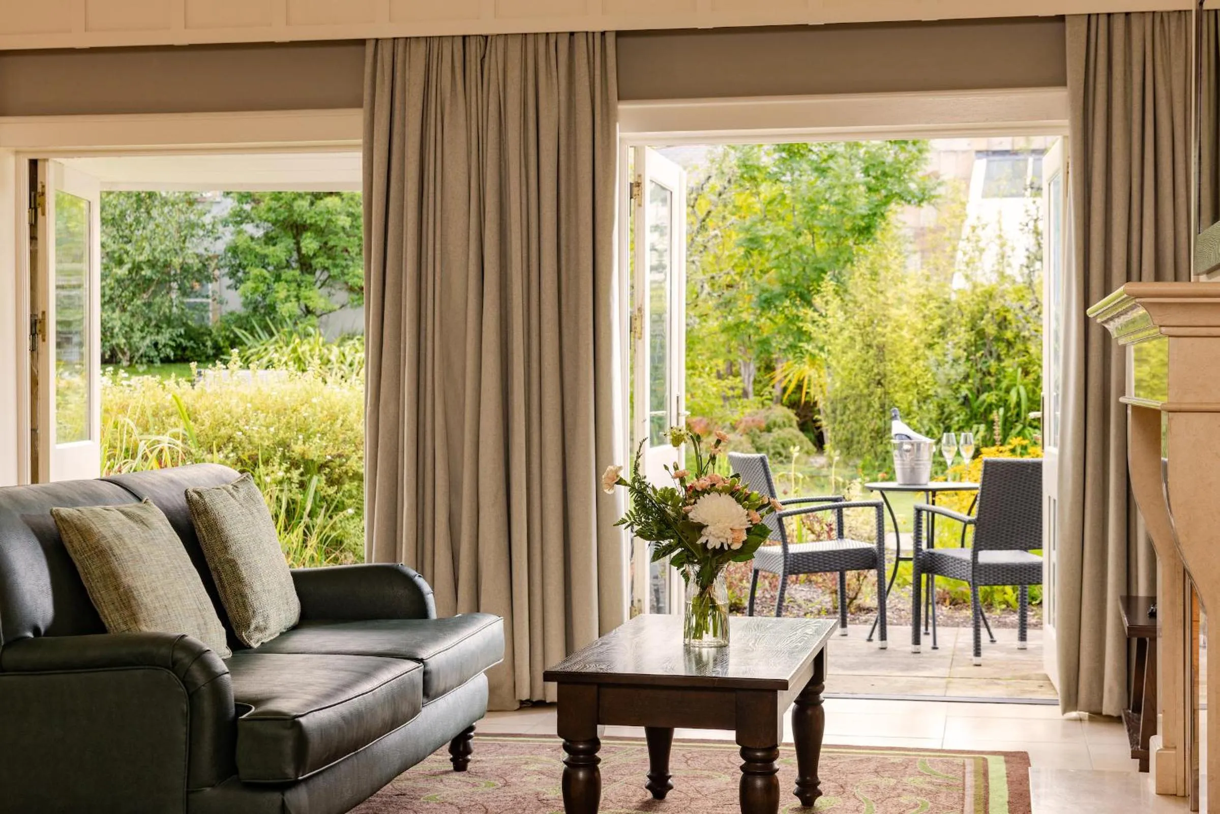 Patio in Lough Eske Castle