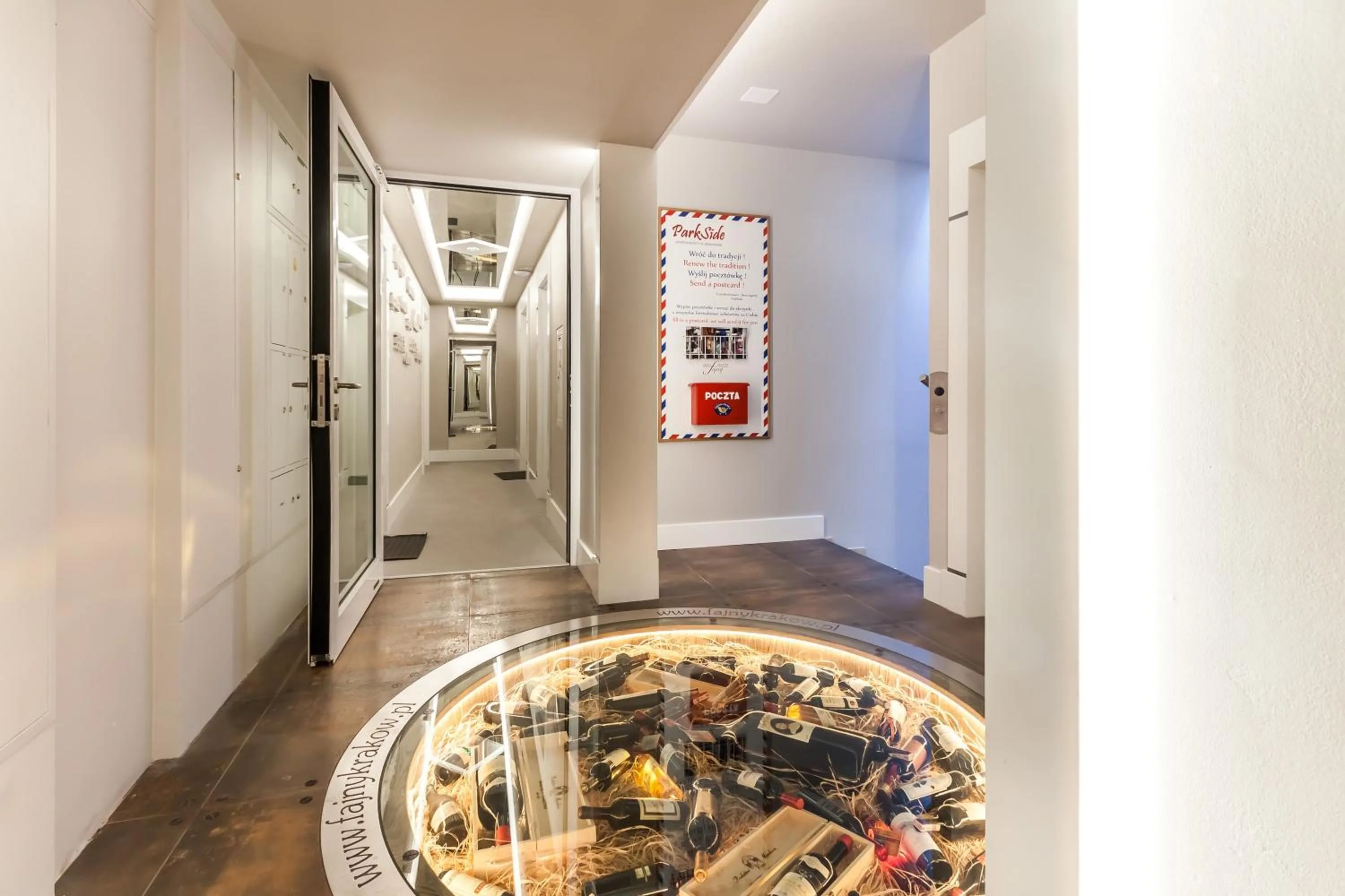 Decorative detail in Parkside Apartments Old Town