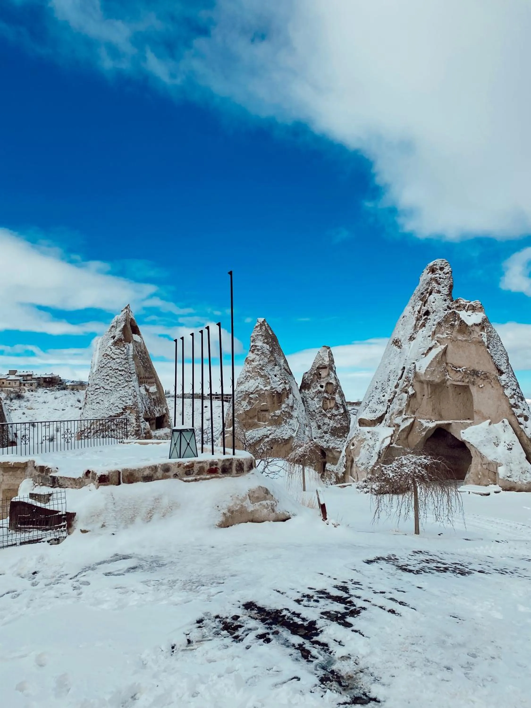 Natural landscape in Anatelein Cave Hotel