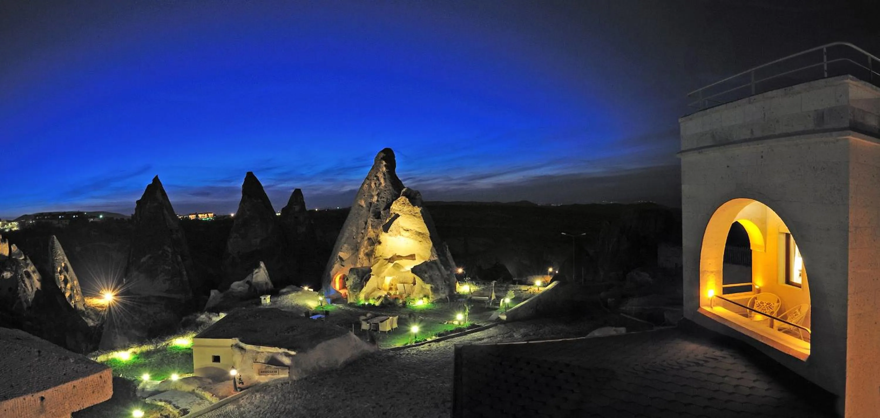 Street view in Anatelein Cave Hotel