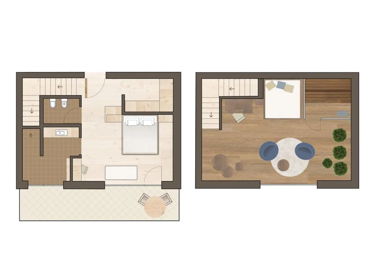 Floor plan in SILENA, your soulful hotel - adults only